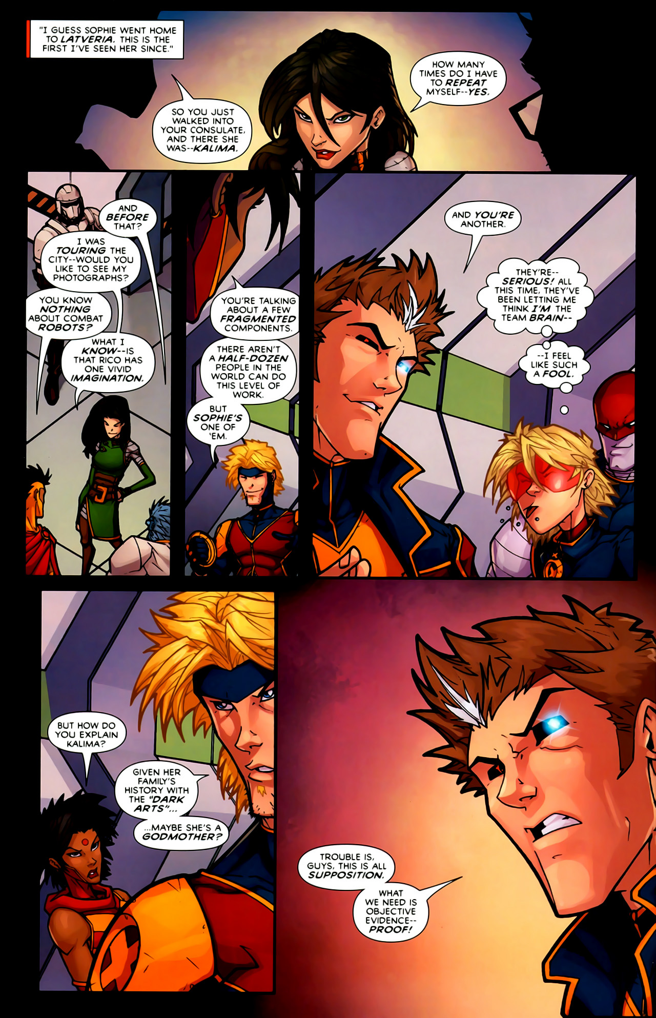 Read online GeNext: United comic -  Issue #3 - 9
