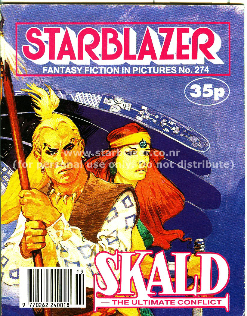 Read online Starblazer comic -  Issue #274 - 1