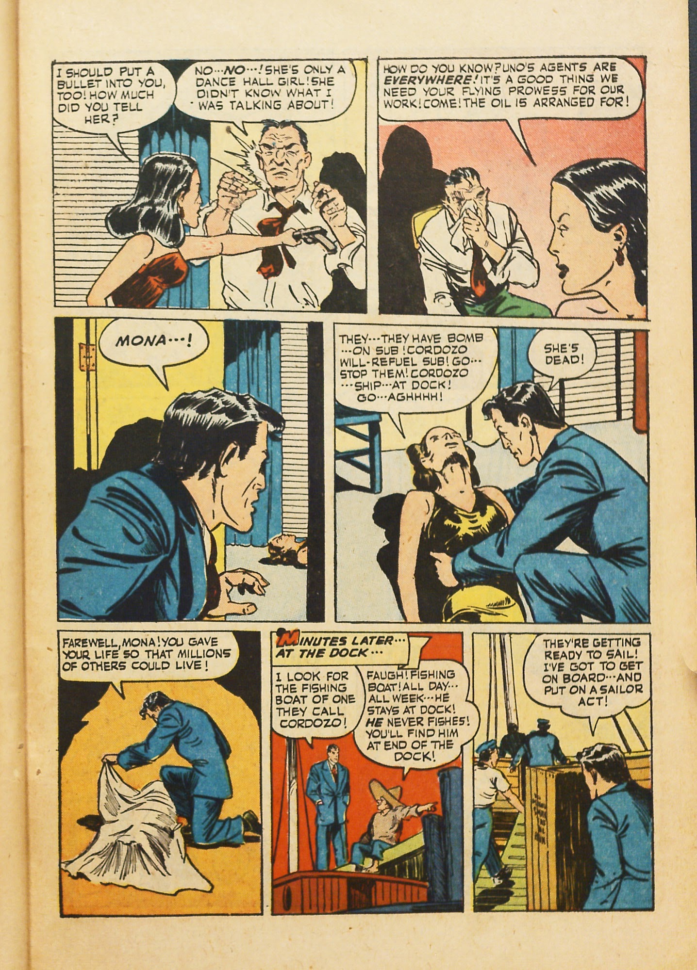 Read online Super-Mystery Comics comic -  Issue #38 - 43