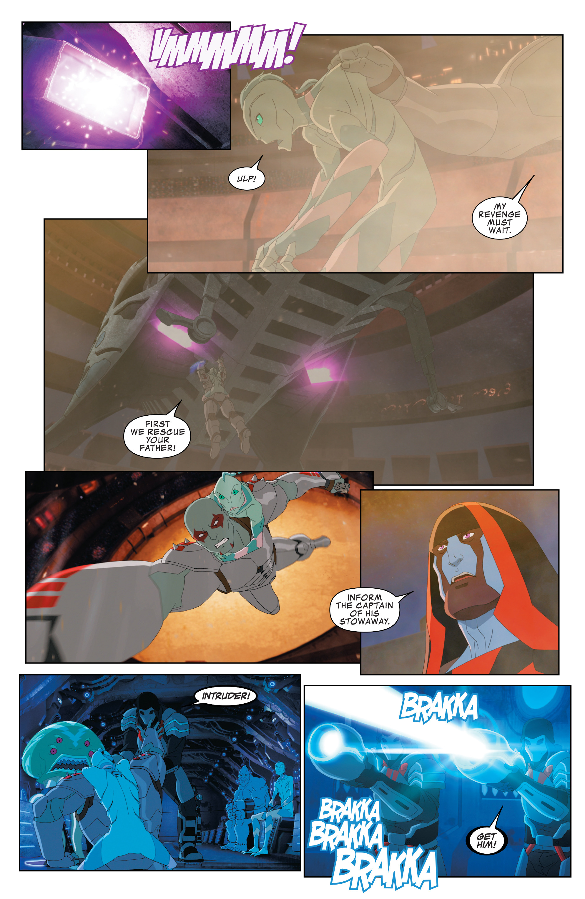 Read online Marvel Universe Guardians of the Galaxy [I] comic -  Issue #3 - 19