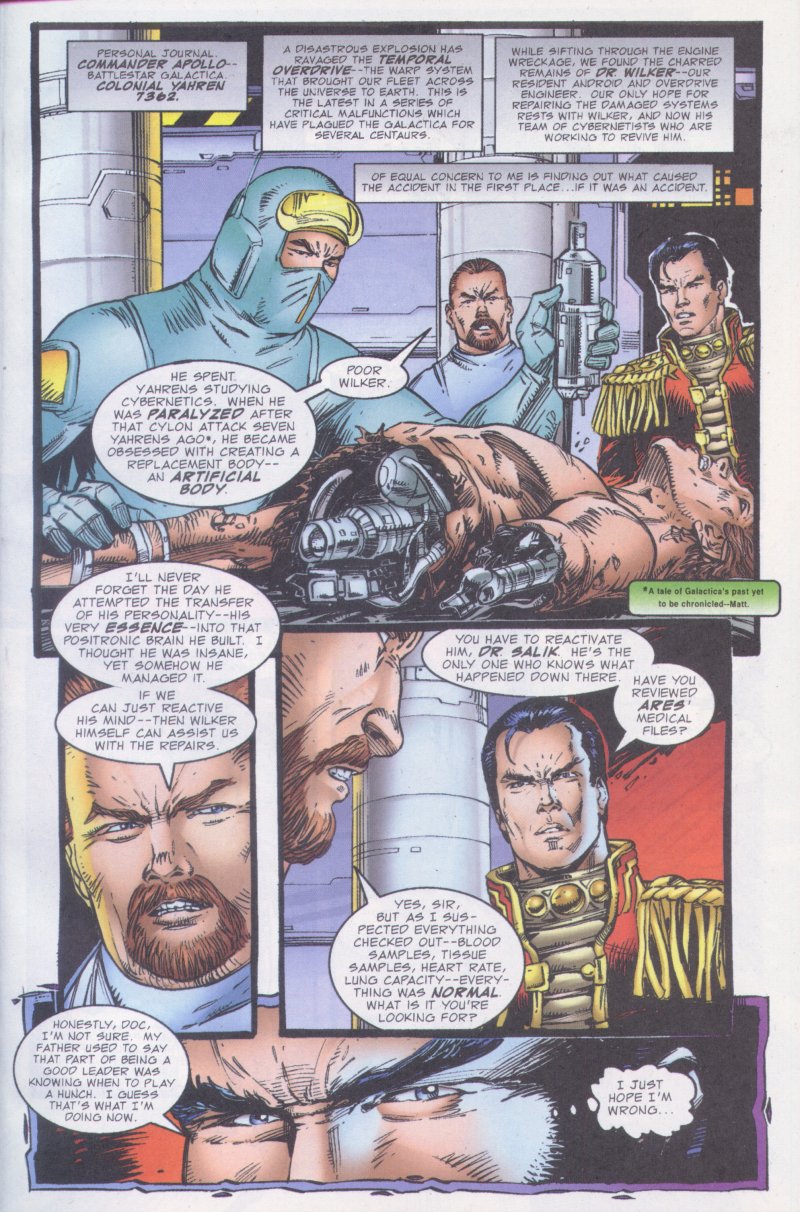 Read online Battlestar Galactica: The Enemy Within comic -  Issue #3 - 3