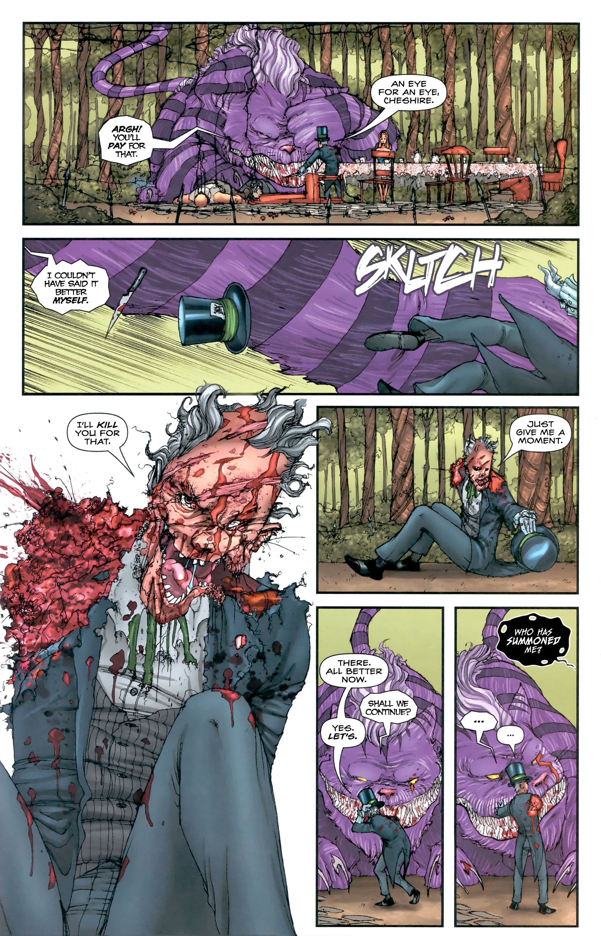 Read online Grimm Fairy Tales presents Alice in Wonderland comic -  Issue #3 - 20