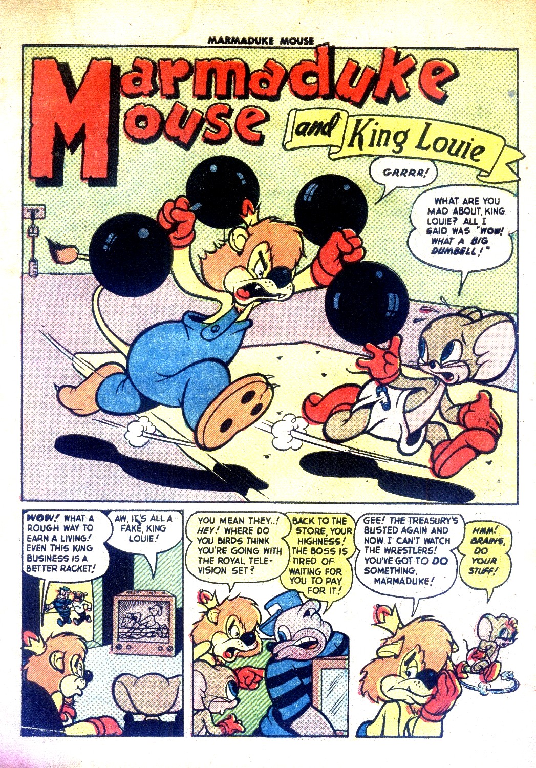 Read online Marmaduke Mouse comic -  Issue #31 - 3