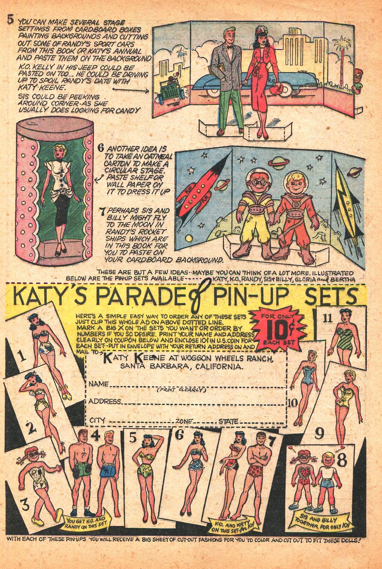 Read online Katy Keene Pin-up Parade comic -  Issue #1 - 95