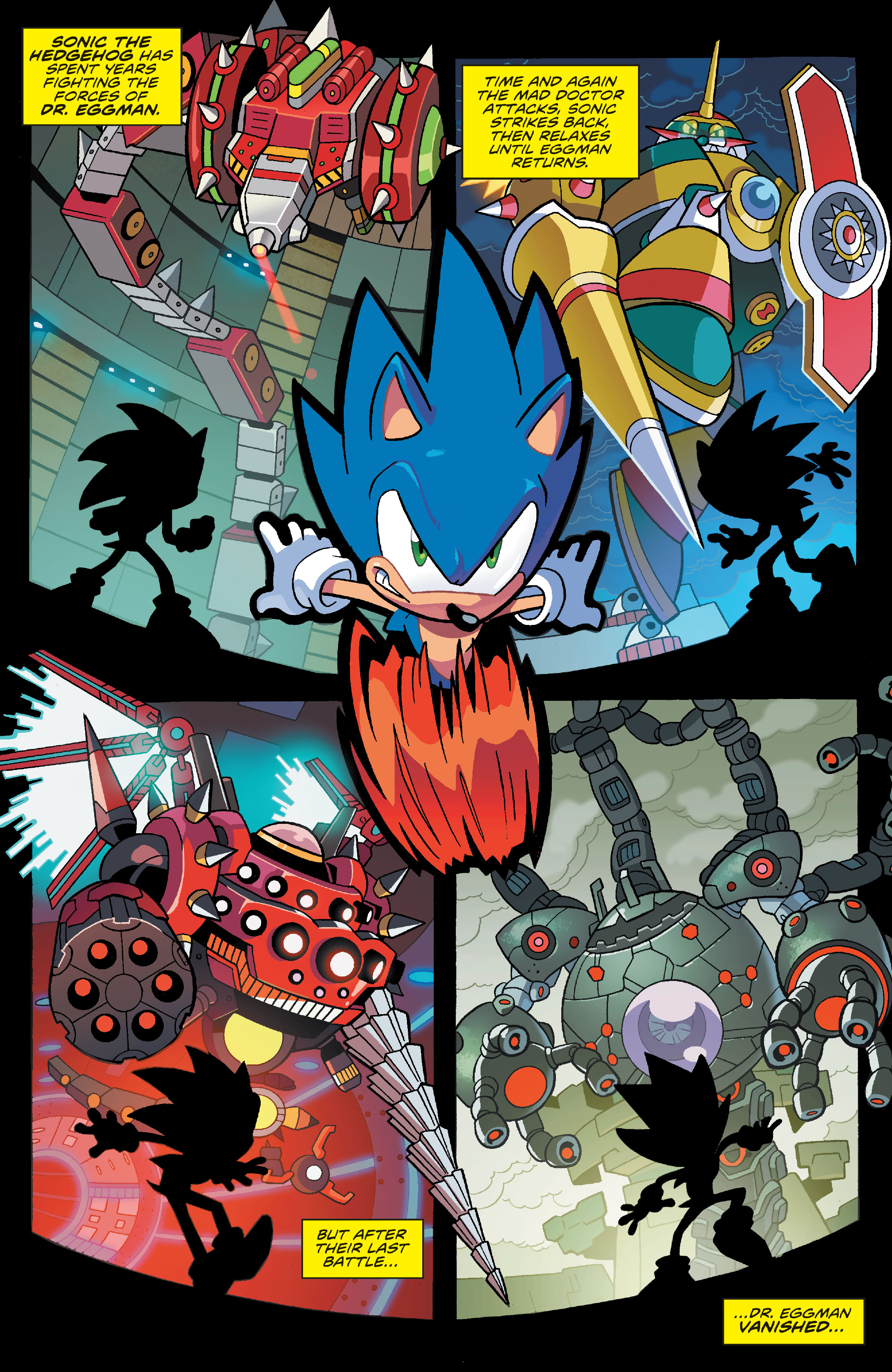 Read online Sonic the Hedgehog (2018) comic -  Issue # _5th Anniversary Edition - 4