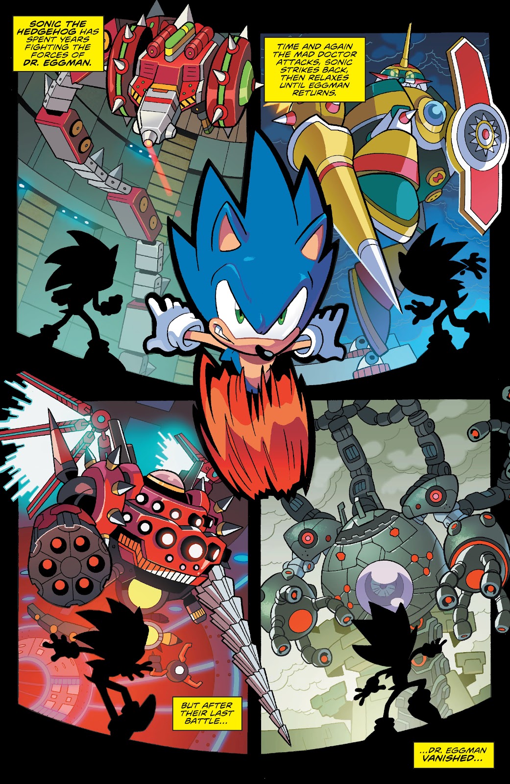 Sonic the Hedgehog (2018) issue 5th Anniversary Edition - Page 4