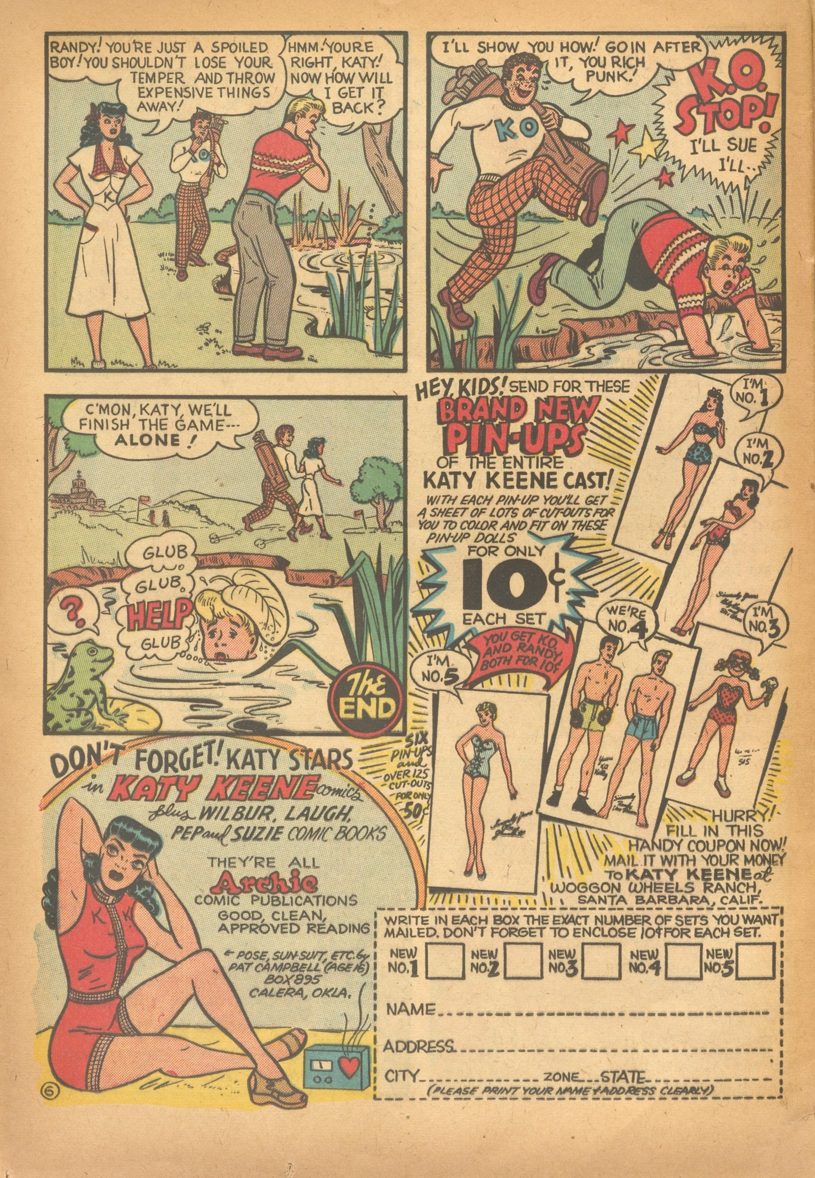 Read online Katy Keene (1949) comic -  Issue #11 - 26