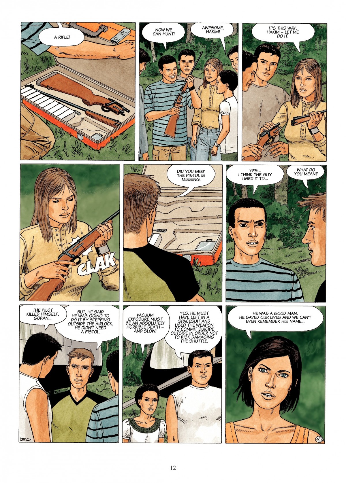 Read online The Survivors comic -  Issue #1 - 12