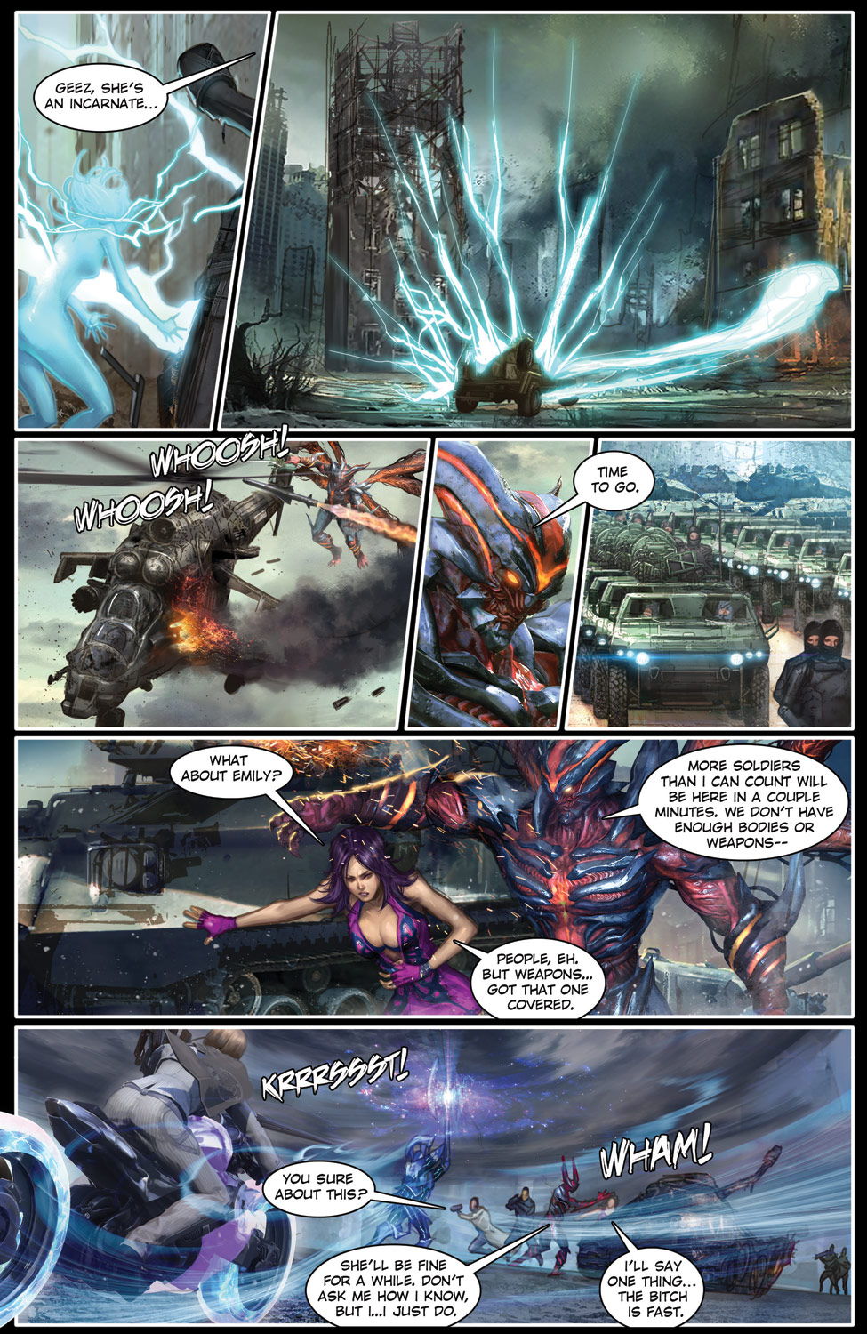 Read online Rise of Incarnates comic -  Issue #5 - 13