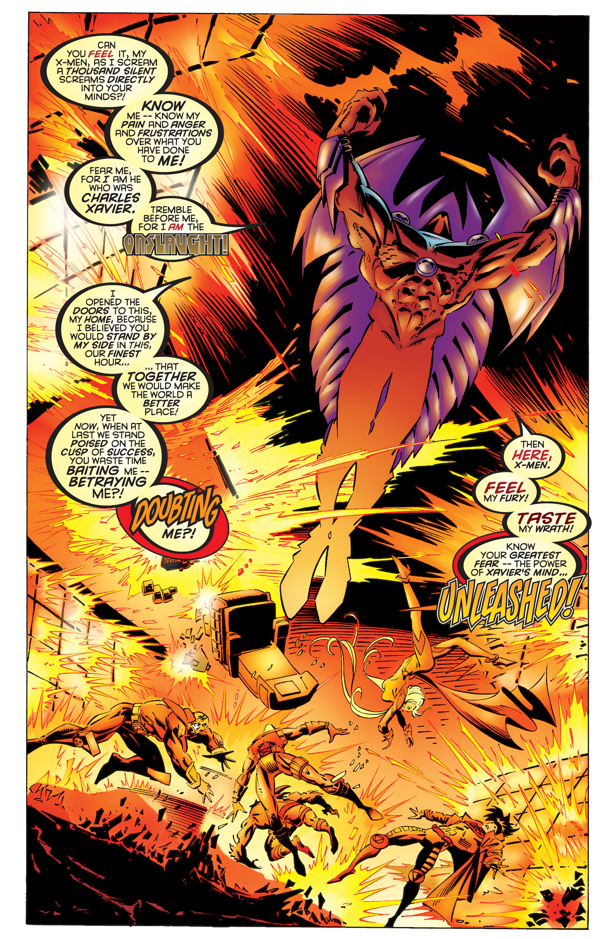 Read online X-Men Milestones: Onslaught comic -  Issue # TPB (Part 2) - 22