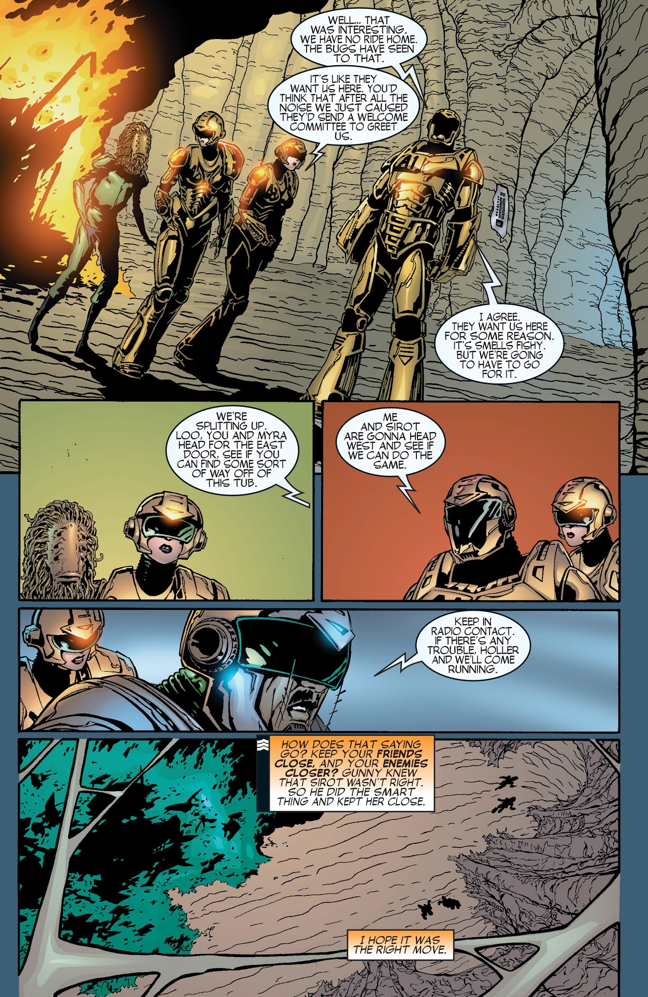 Read online Armorines (1999) comic -  Issue #4 - 11