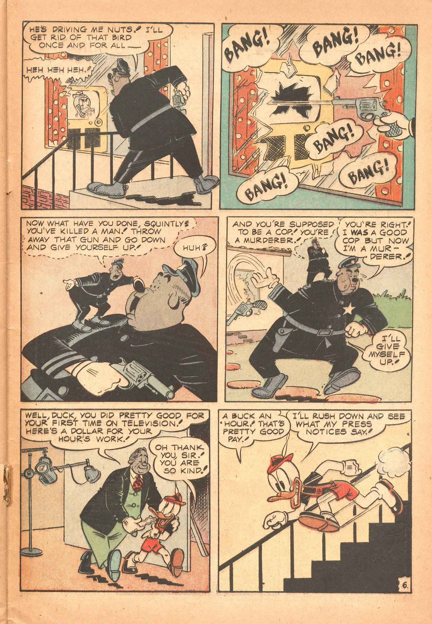 Read online Super Duck Comics comic -  Issue #39 - 47