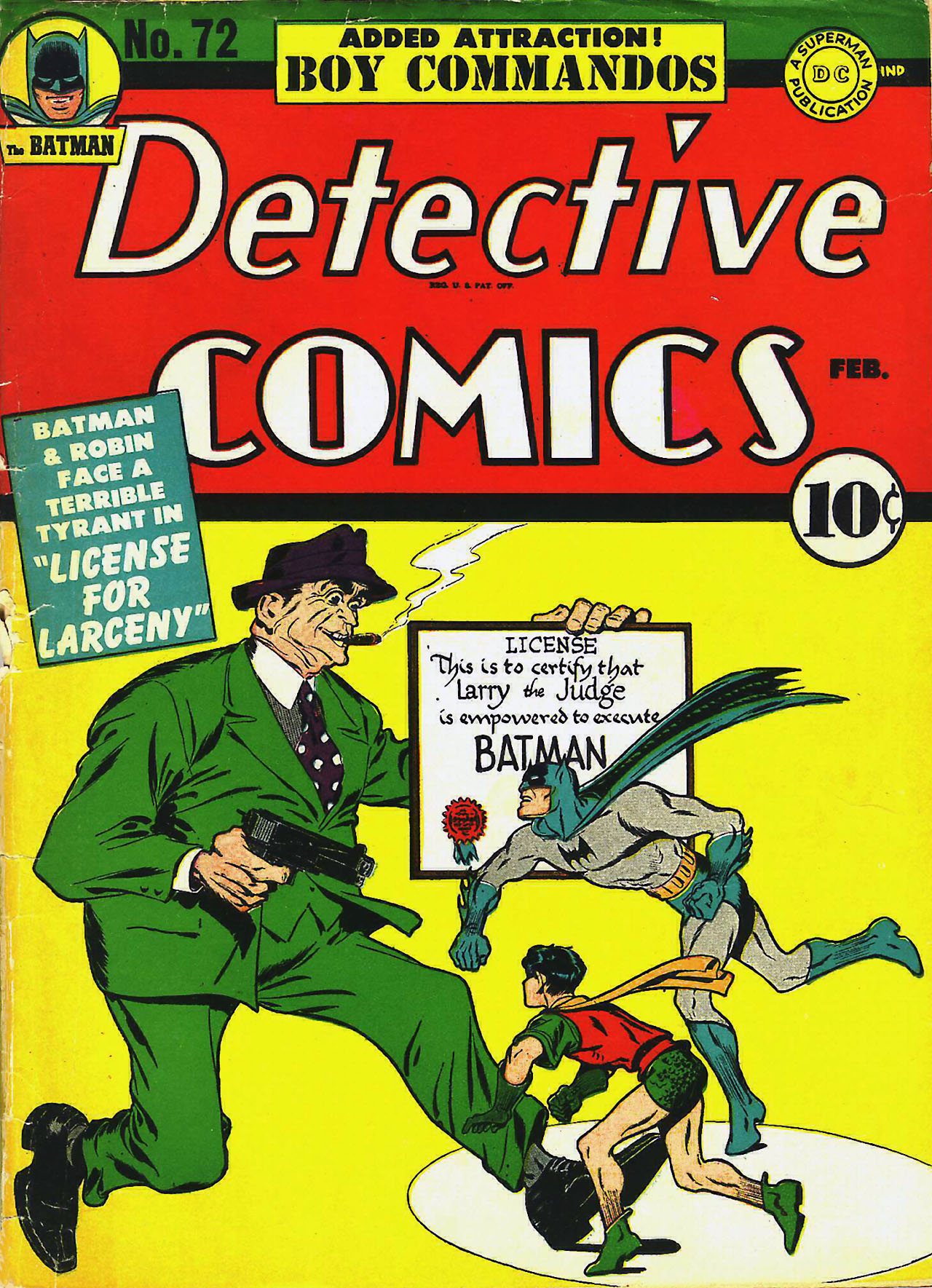 Read online Detective Comics (1937) comic -  Issue #72 - 2