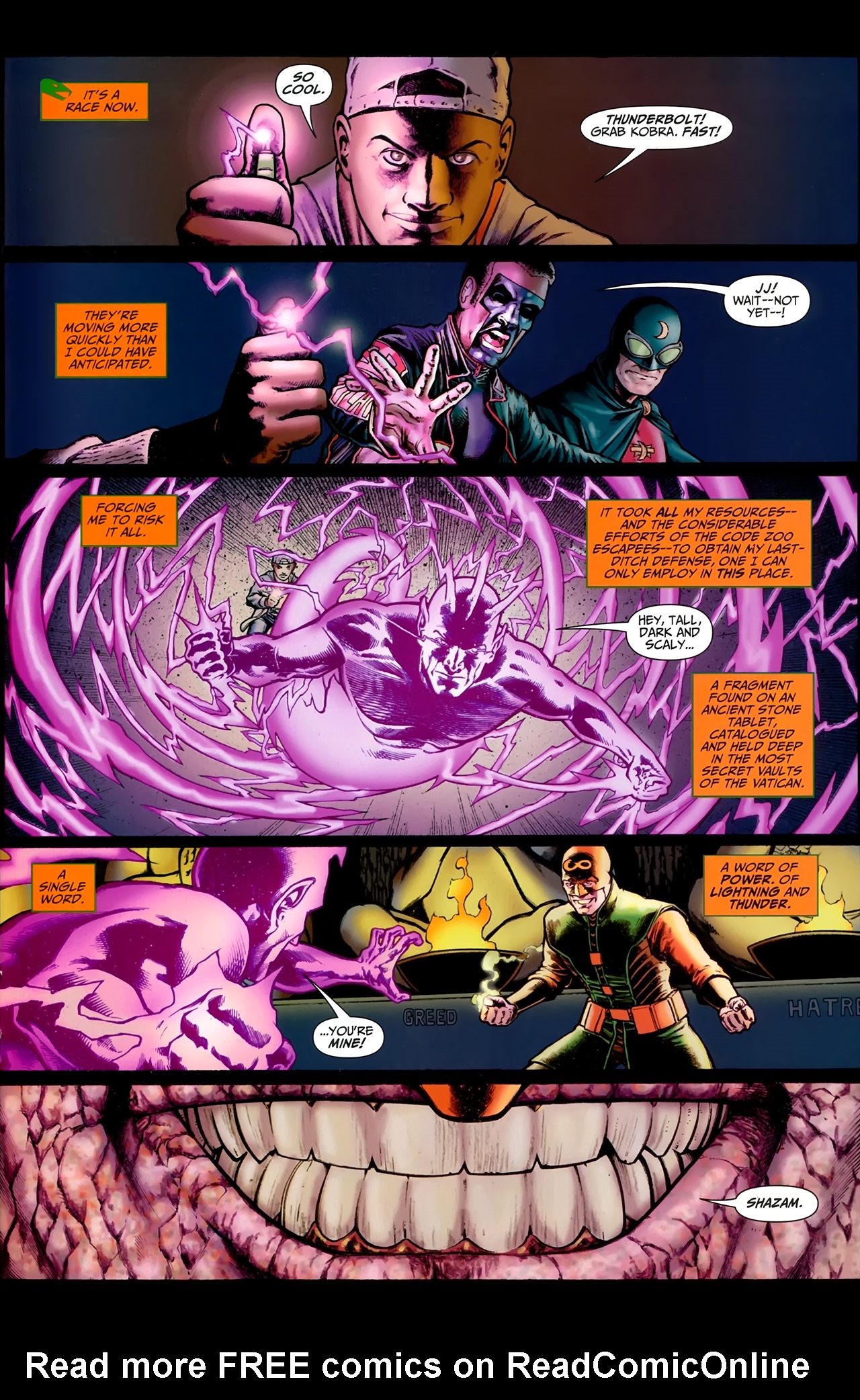 Read online JSA vs. Kobra comic -  Issue #4 - 17