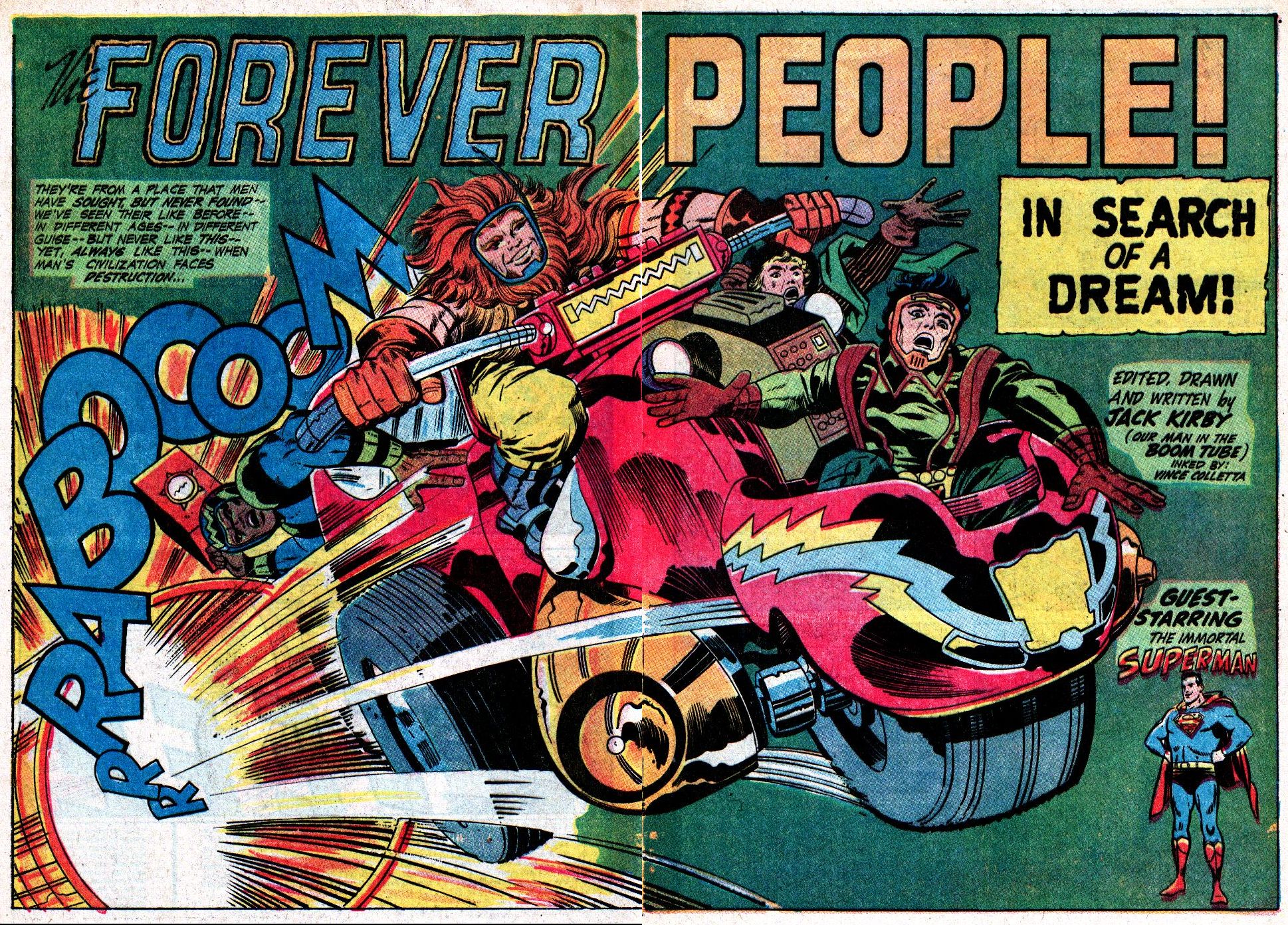 Read online Forever People (1971) comic -  Issue #1 - 4