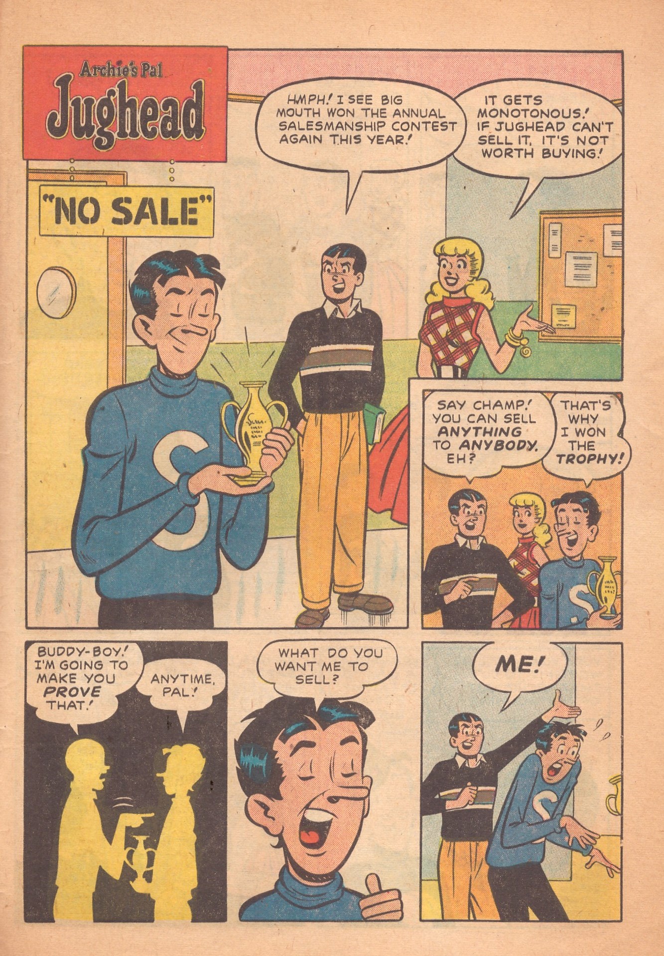 Read online Archie's Pal Jughead comic -  Issue #52 - 29