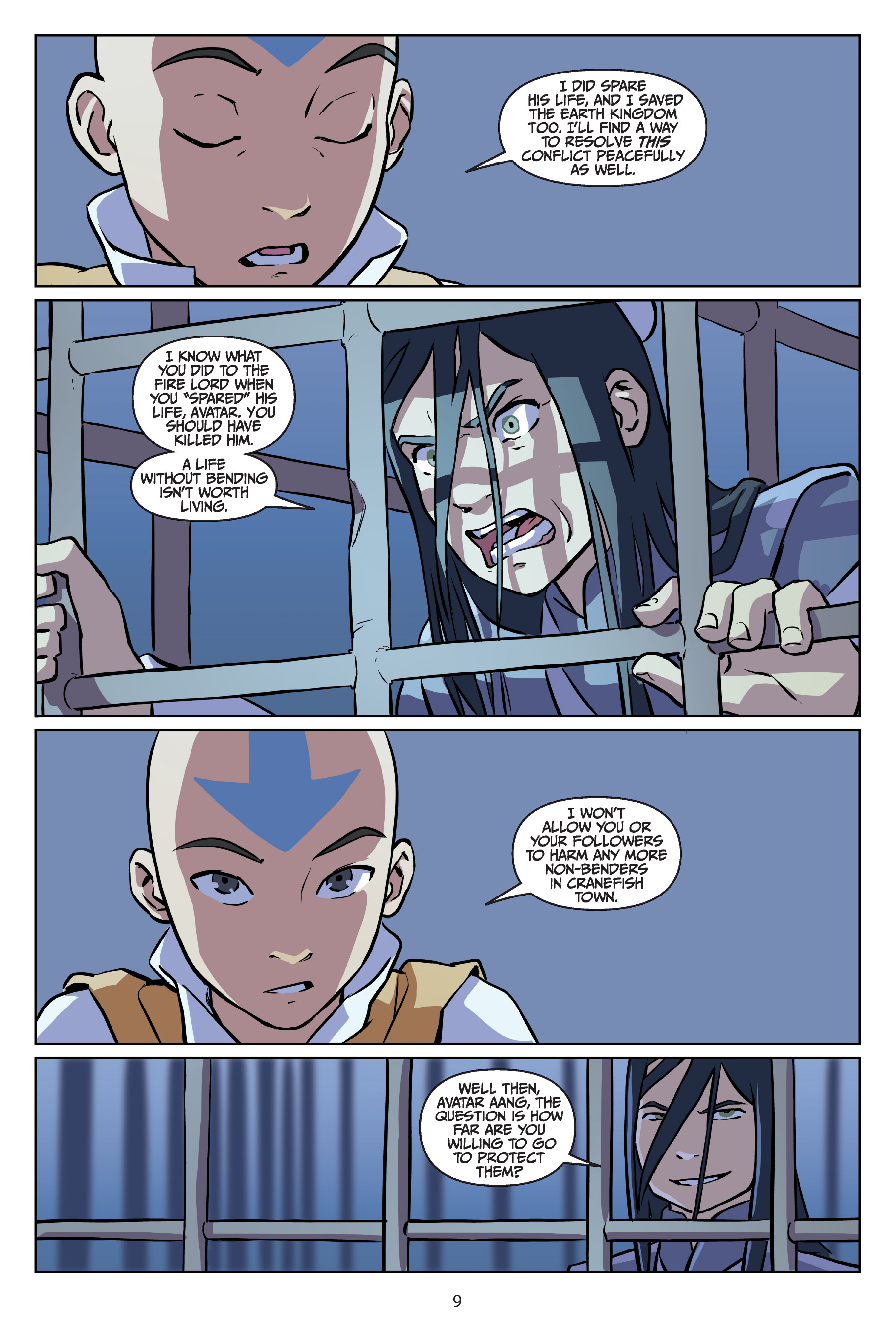 Read online Nickelodeon Avatar: The Last Airbender - Imbalance comic -  Issue # TPB 3 - 10