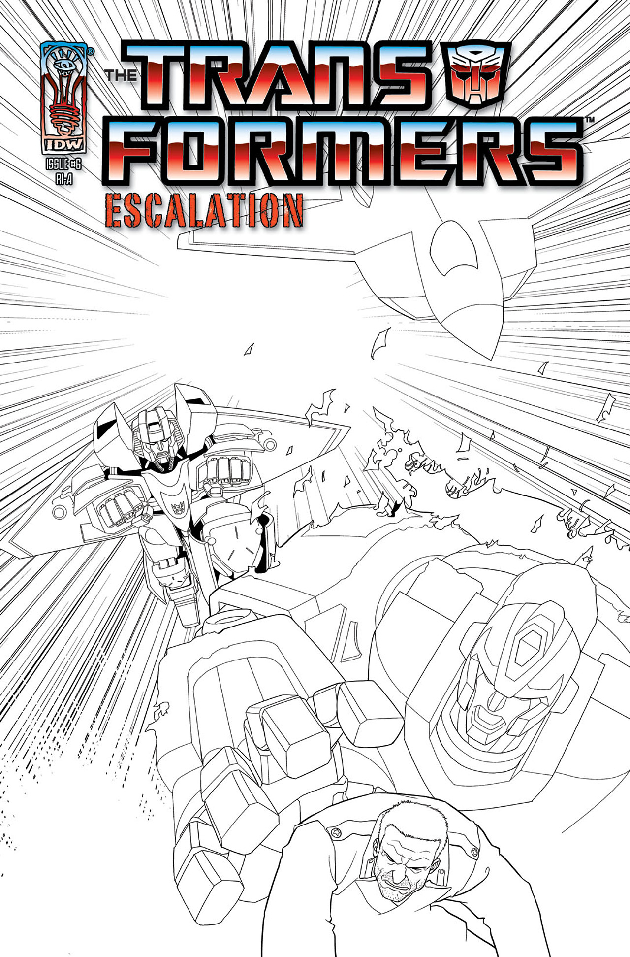 Read online The Transformers: Escalation comic -  Issue #6 - 3