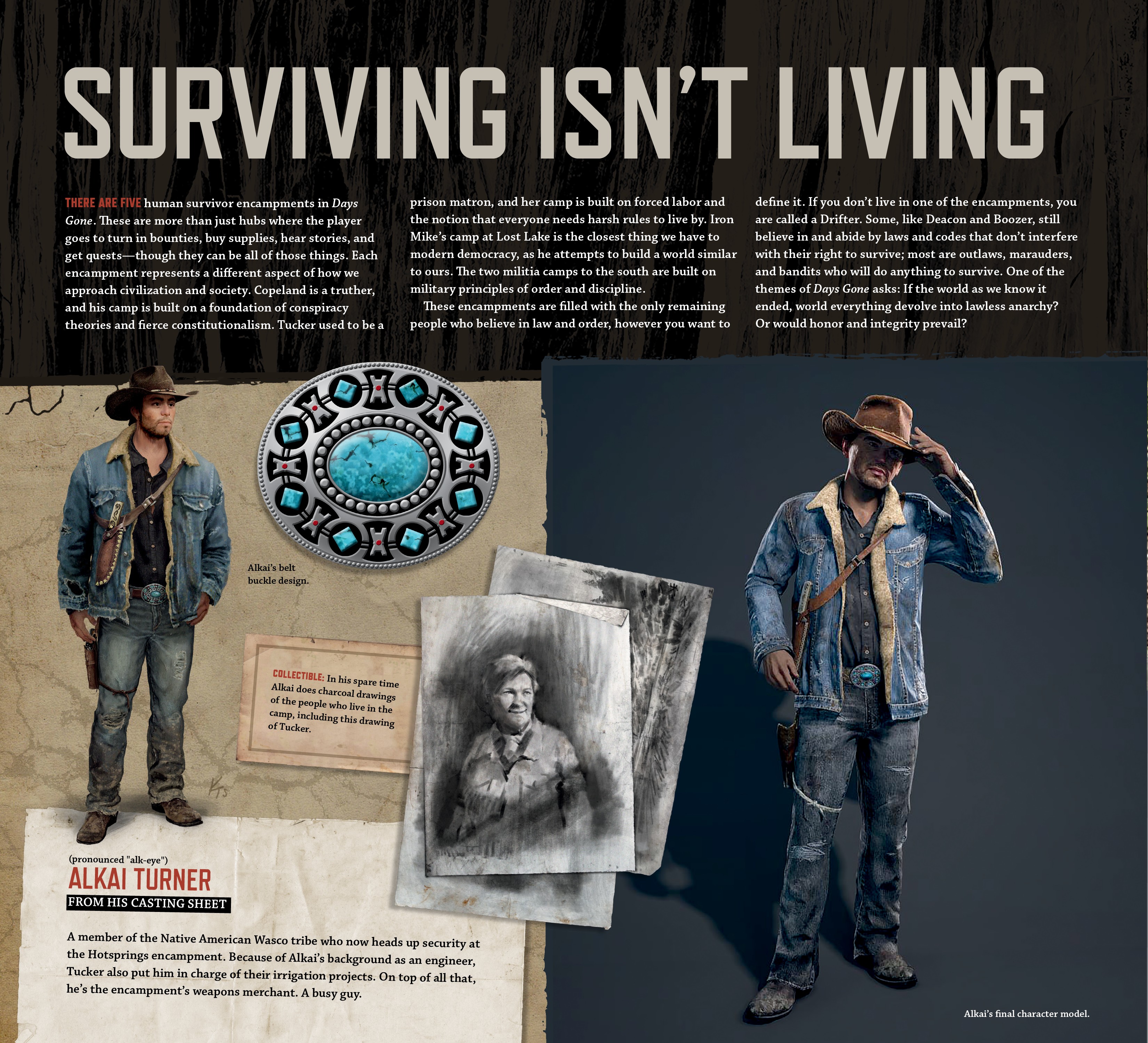 Read online The Art of Days Gone comic -  Issue # TPB (Part 1) - 40