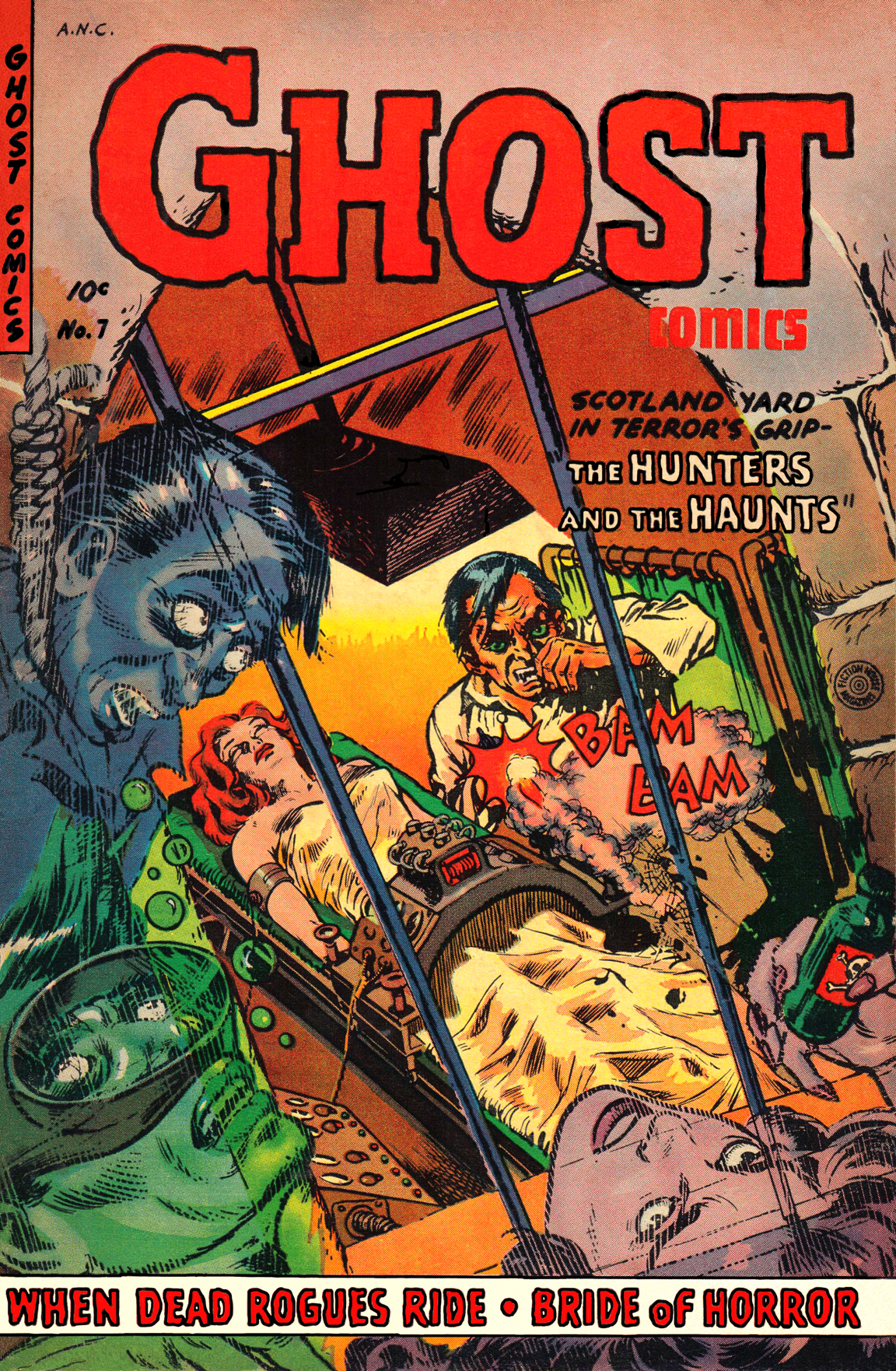 Read online Ghost Comics comic -  Issue #7 - 1
