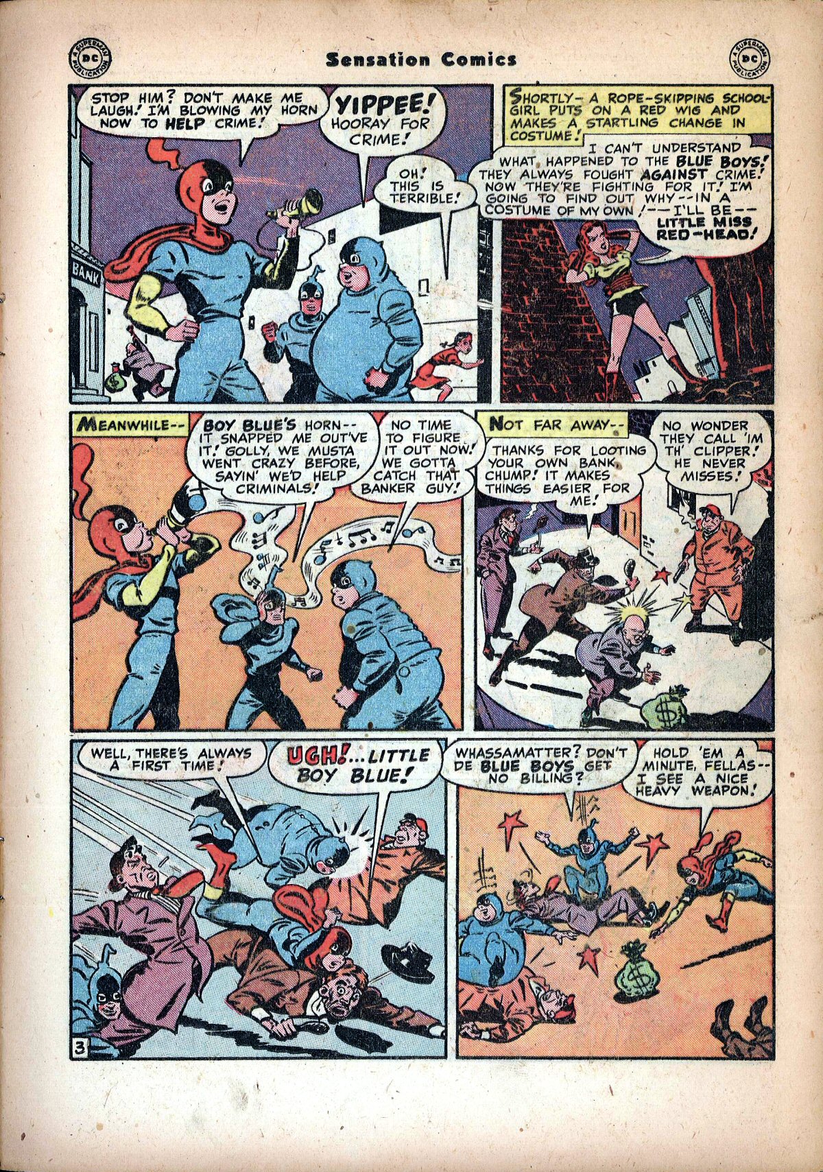 Read online Sensation (Mystery) Comics comic -  Issue #72 - 19