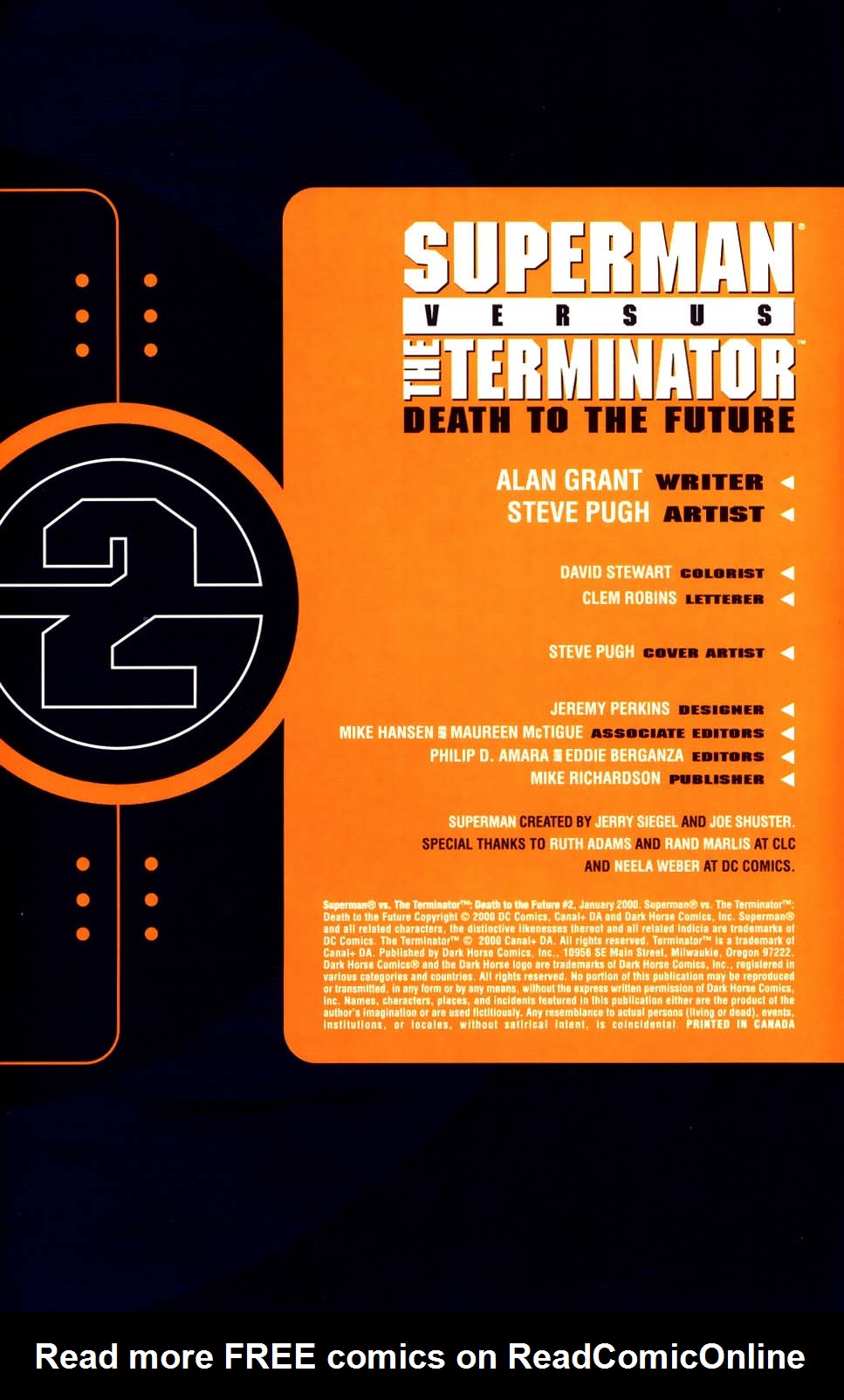 Read online Superman vs. The Terminator: Death to the Future comic -  Issue #2 - 2