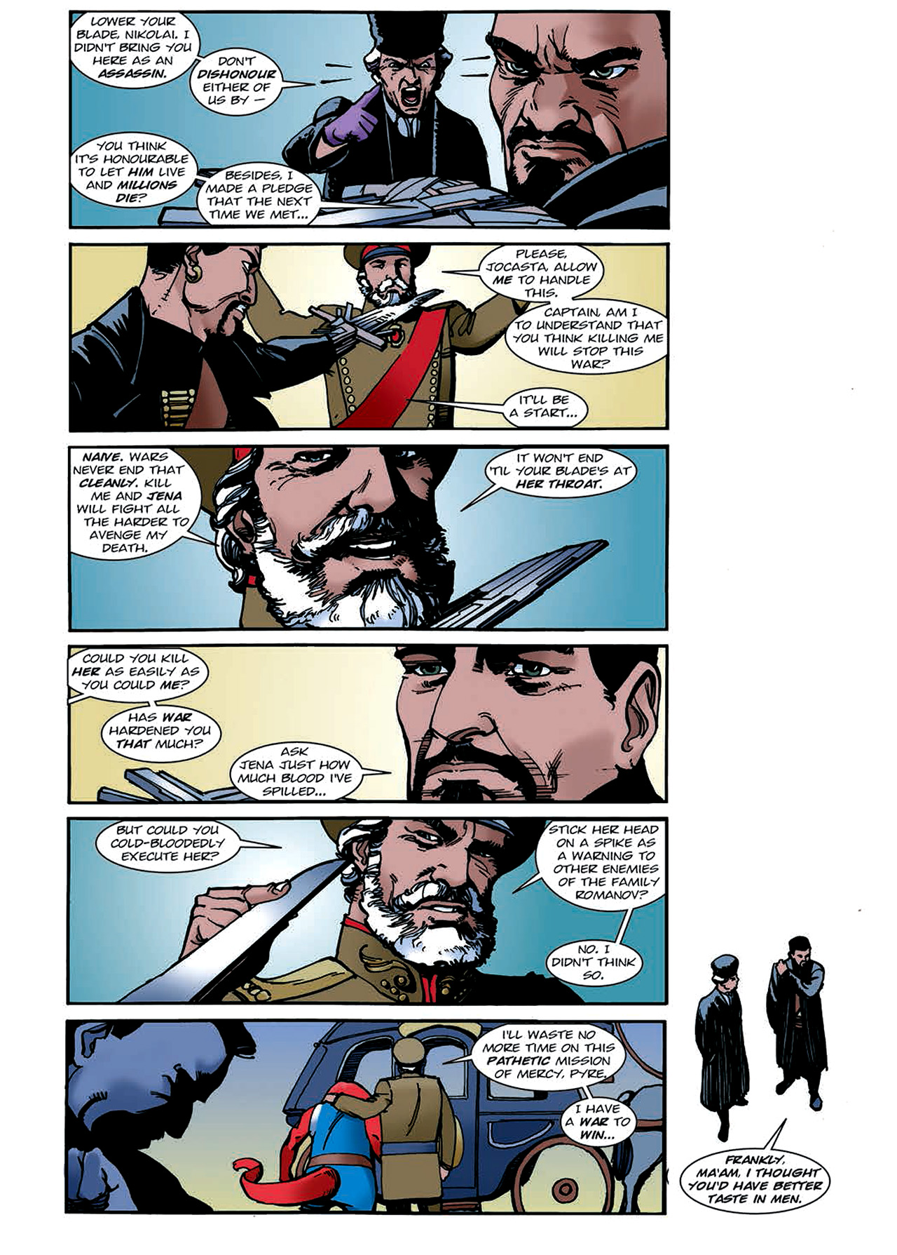 Read online Nikolai Dante comic -  Issue # TPB 4 - 125