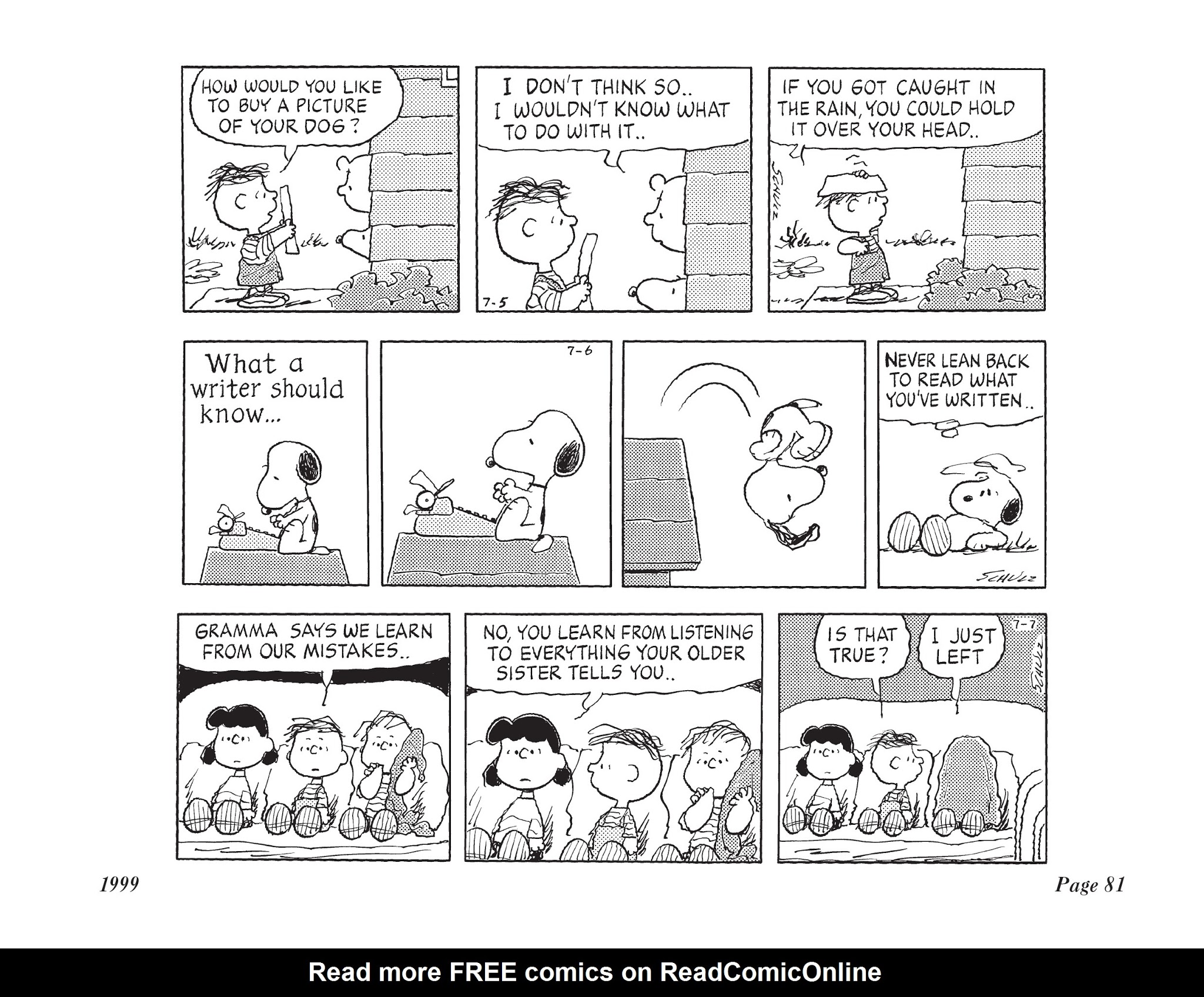 Read online The Complete Peanuts comic -  Issue # TPB 25 - 91
