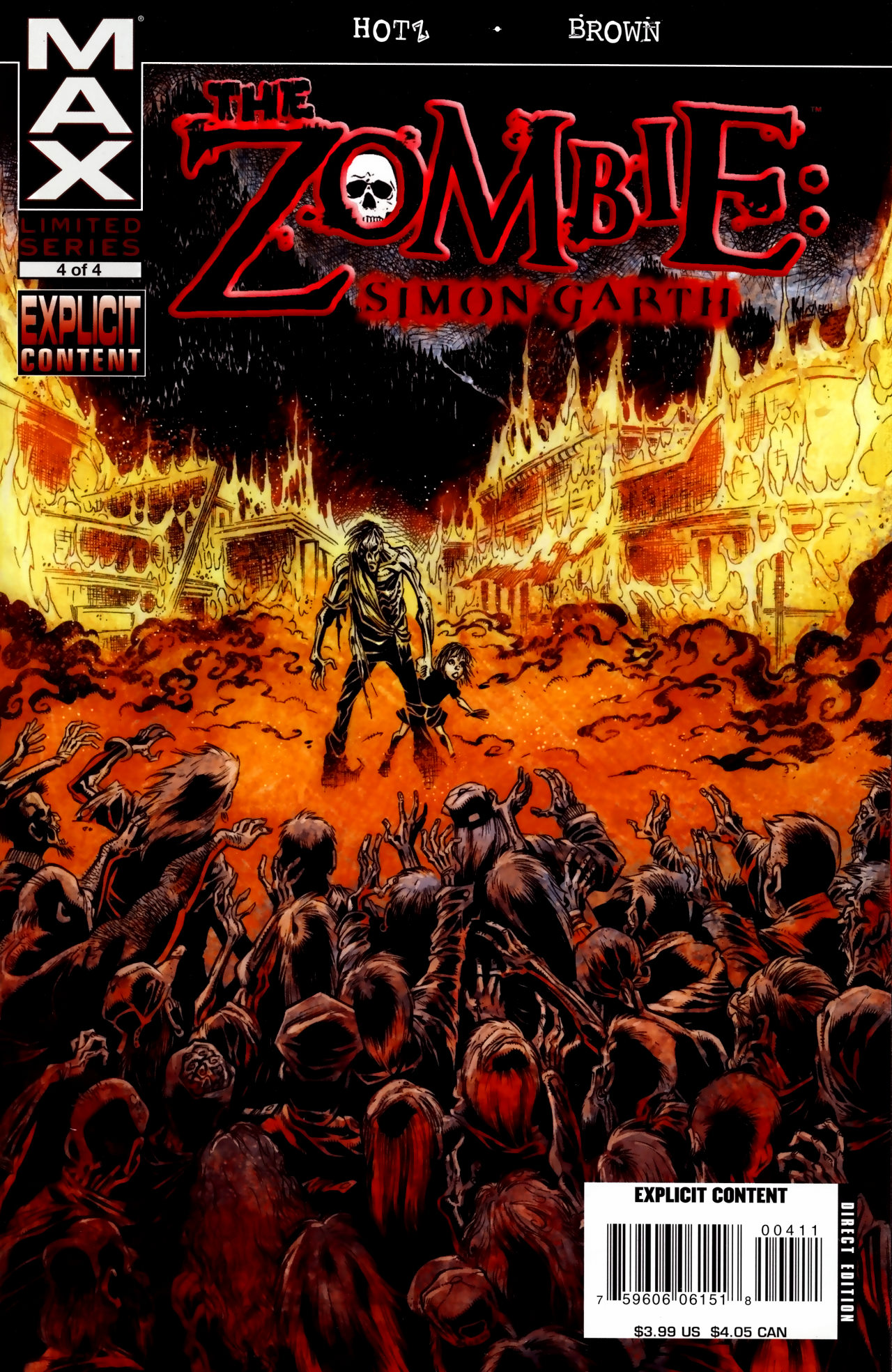 Read online The Zombie: Simon Garth comic -  Issue #4 - 1