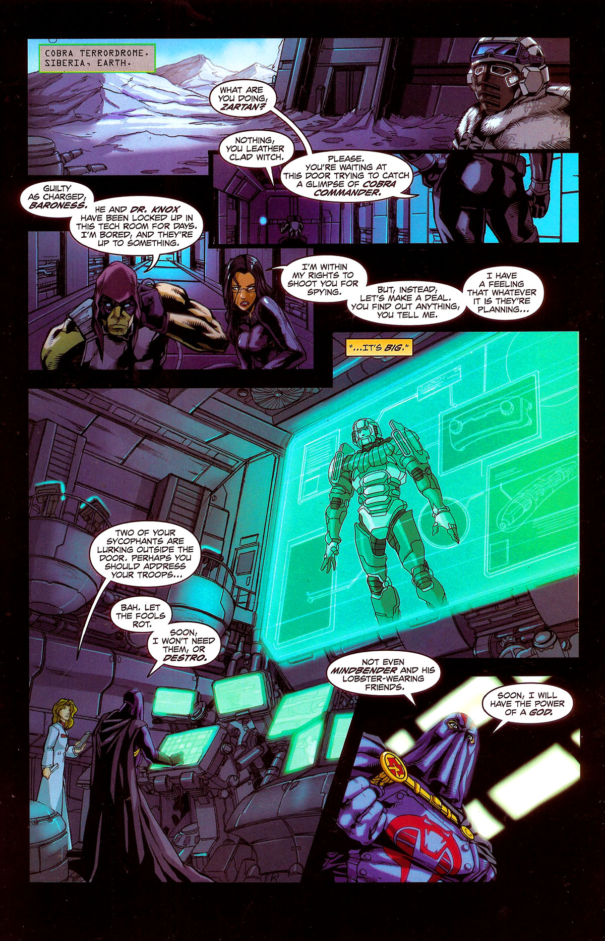 Read online G.I. Joe vs. The Transformers III: The Art of War comic -  Issue #4 - 11