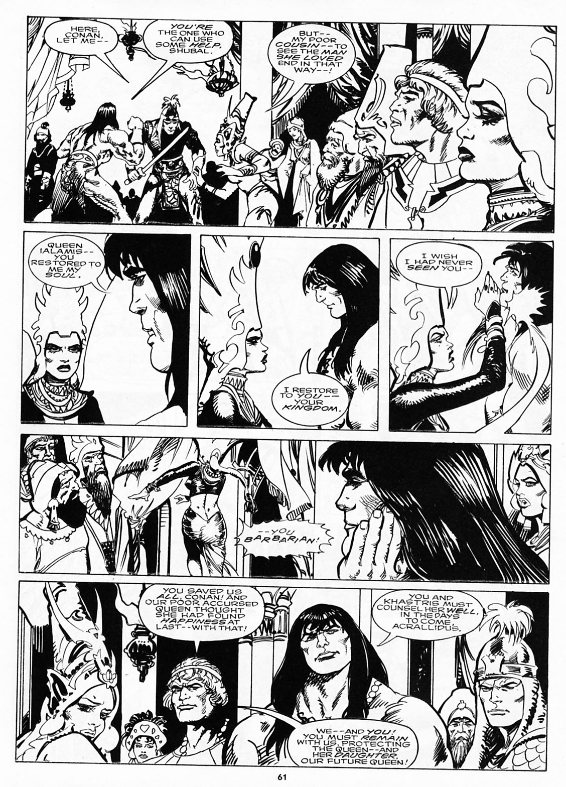 The Savage Sword Of Conan issue 218 - Page 59