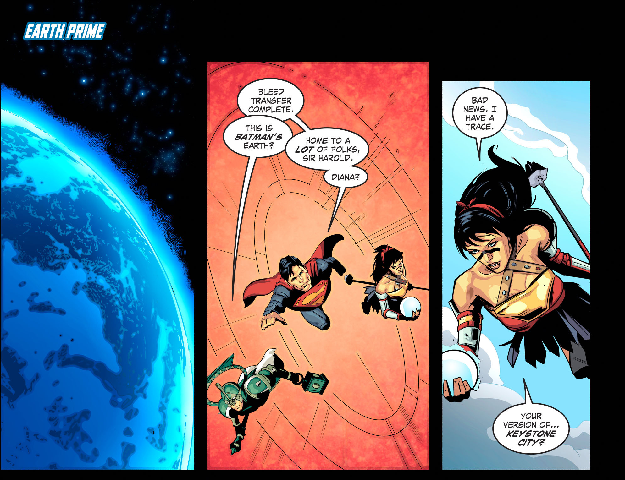 Read online Infinite Crisis: Fight for the Multiverse [I] comic -  Issue #30 - 9