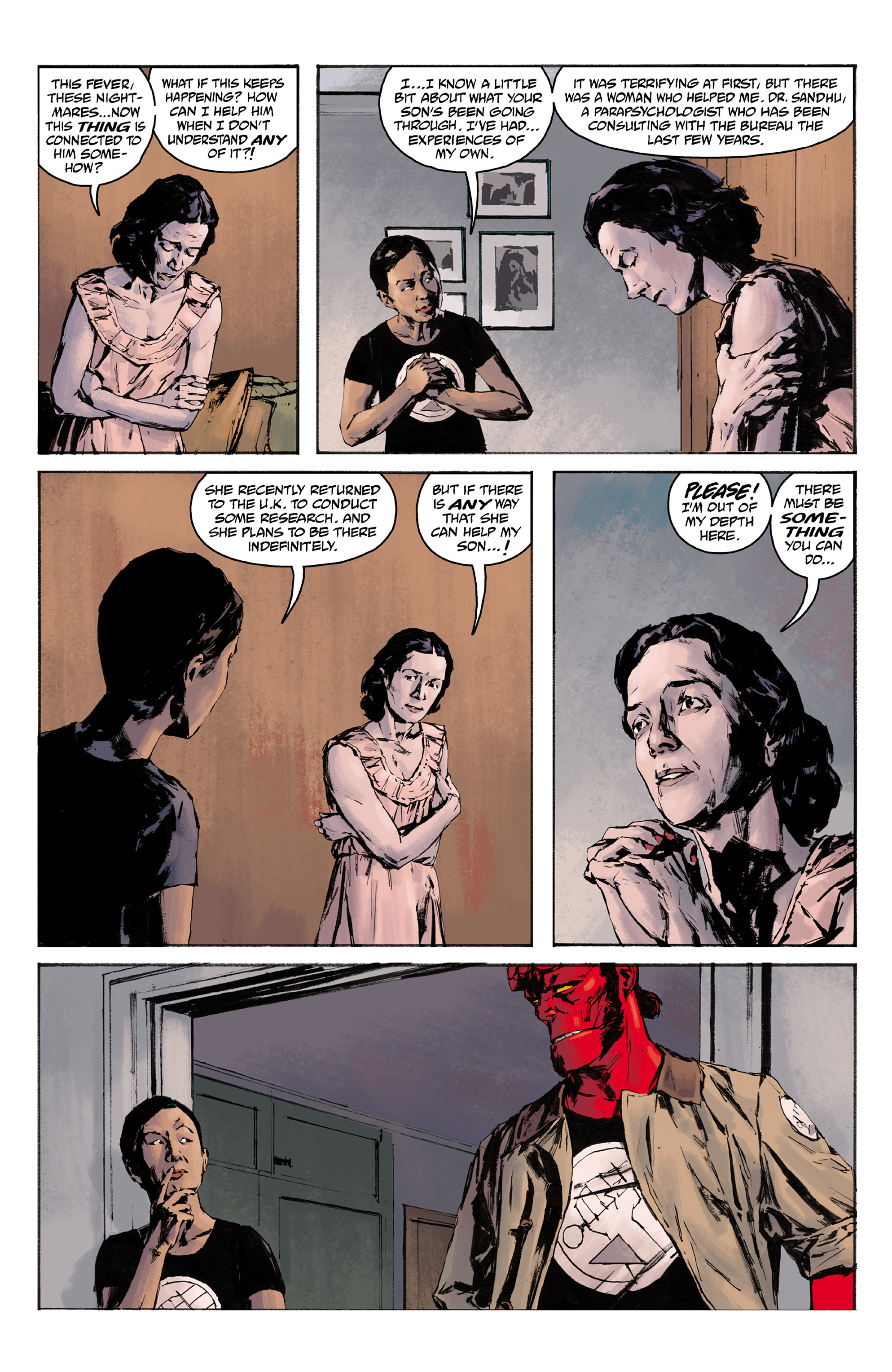 Read online Hellboy and the B.P.R.D.: 1954--The Unreasoning Beast comic -  Issue # Full - 23