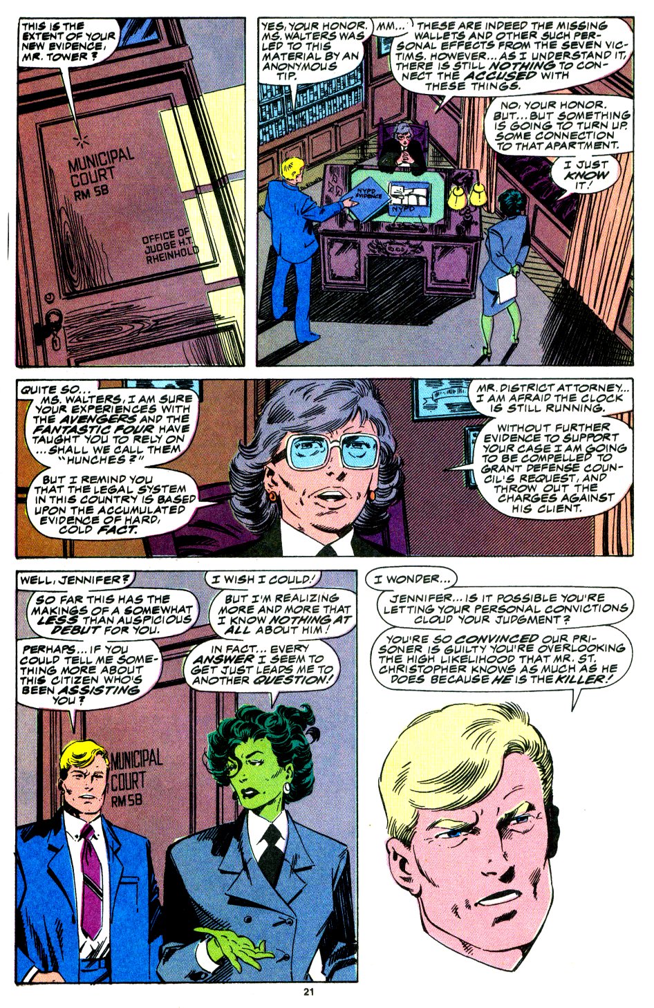 Read online The Sensational She-Hulk comic -  Issue #8 - 17