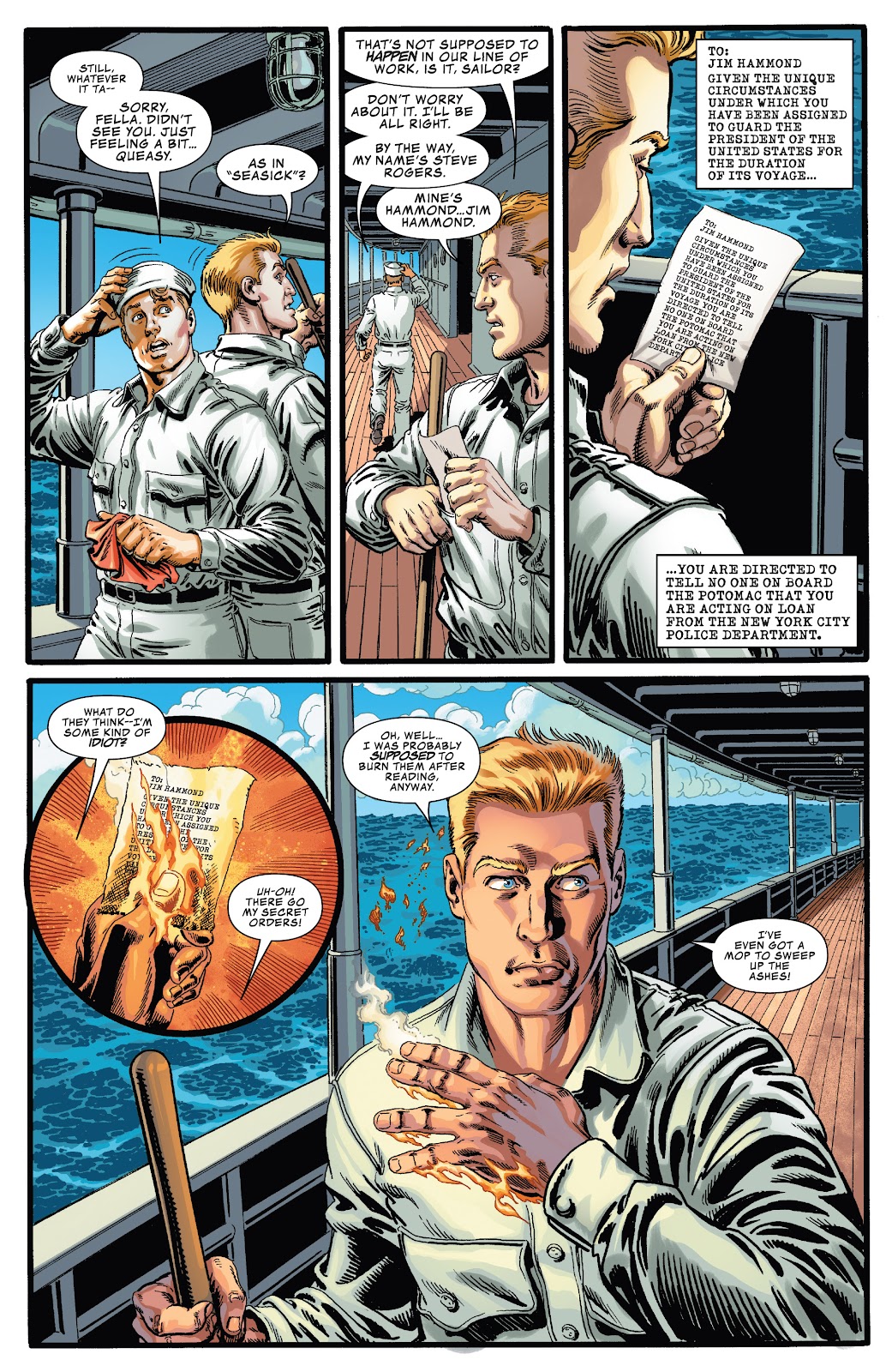 Captain America & the Invaders: Bahamas Triangle issue Full - Page 11