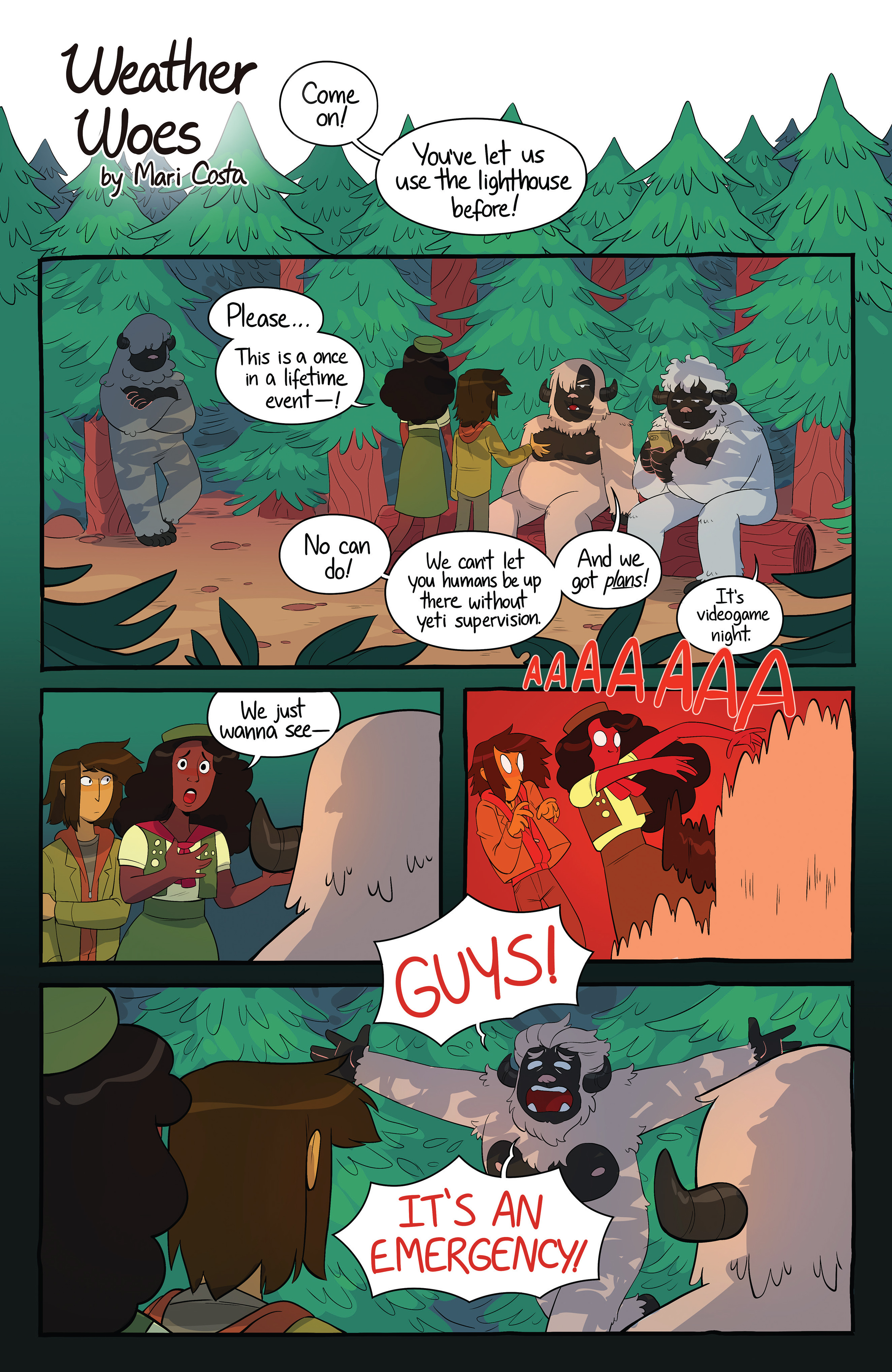Read online Lumberjanes: Campfire Songs comic -  Issue # TPB - 83