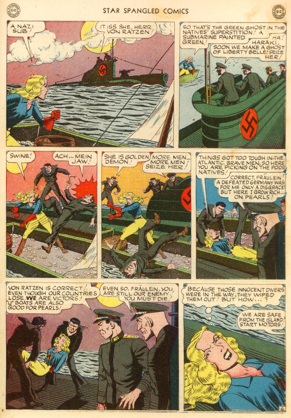 Read online Star Spangled Comics comic -  Issue #42 - 45