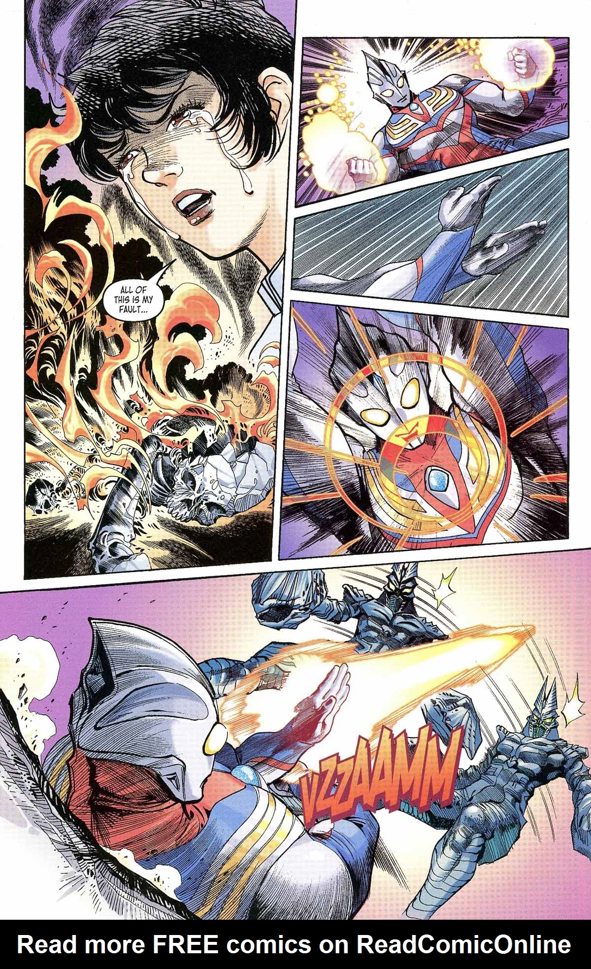 Read online Ultraman Tiga comic -  Issue #6 - 14