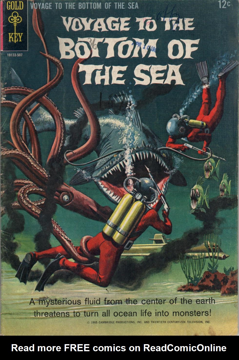 Read online Voyage to the Bottom of the Sea comic -  Issue #2 - 1