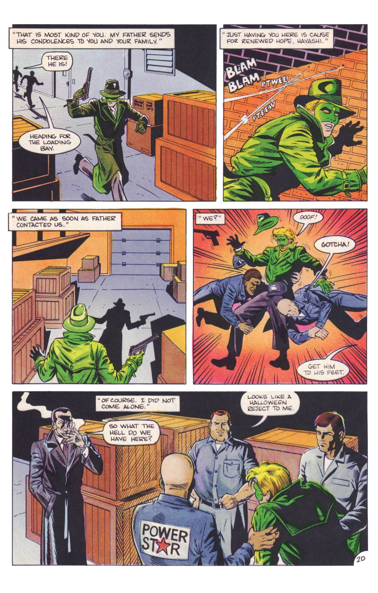 Read online The Green Hornet (1989) comic -  Issue #6 - 22