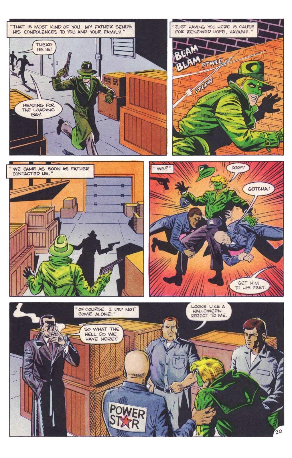 The Green Hornet (1989) issue 6 - Page 22