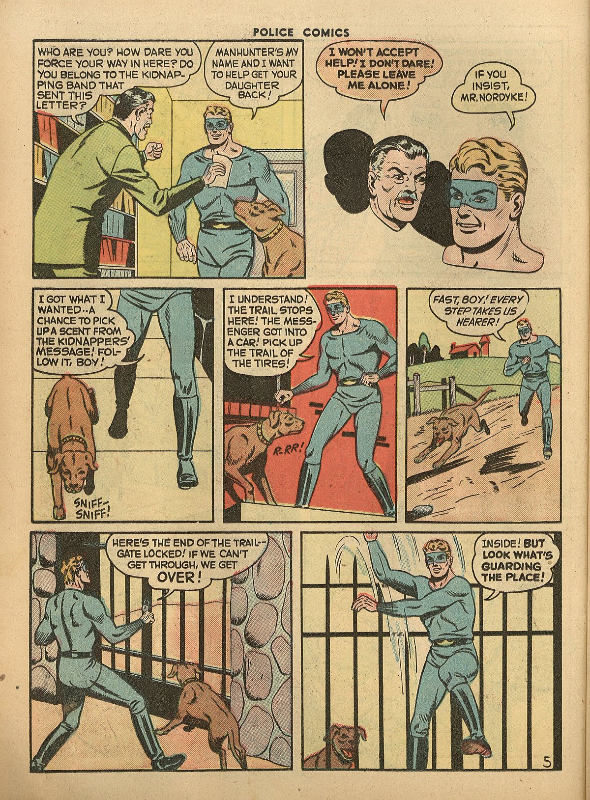 Read online Police Comics comic -  Issue #59 - 42