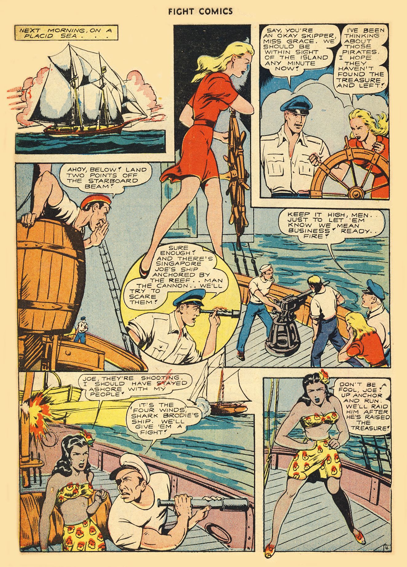 Read online Fight Comics comic -  Issue #31 - 46