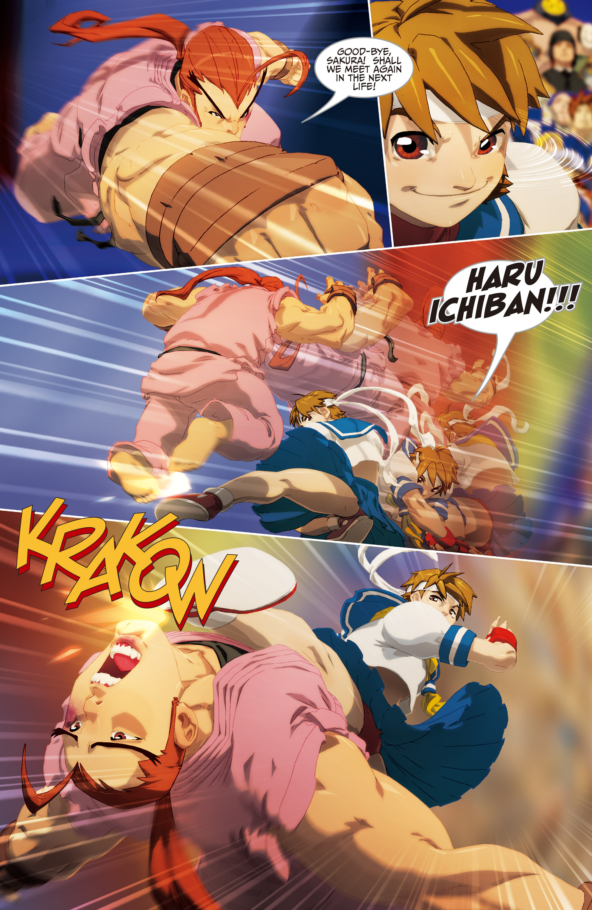 Read online Street Fighter II Turbo comic -  Issue #6 - 15