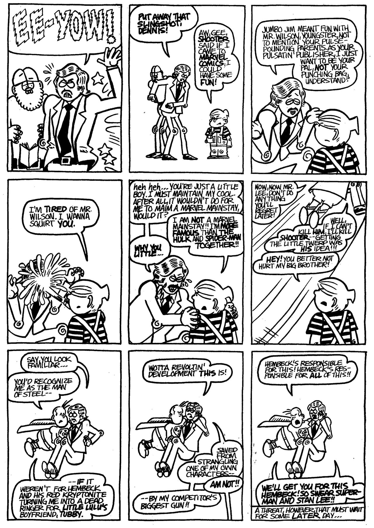 Read online The Nearly Complete Essential Hembeck Archives Omnibus comic -  Issue # TPB (Part 3) - 64