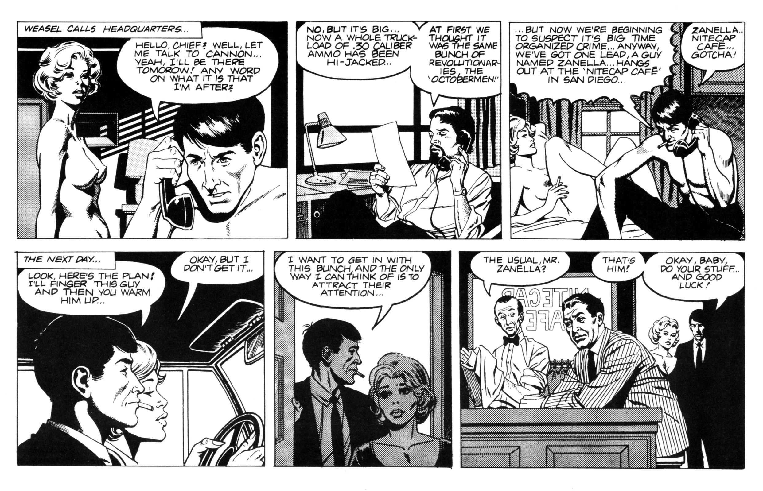 Read online Wallace Wood's Cannon comic -  Issue #5 - 8