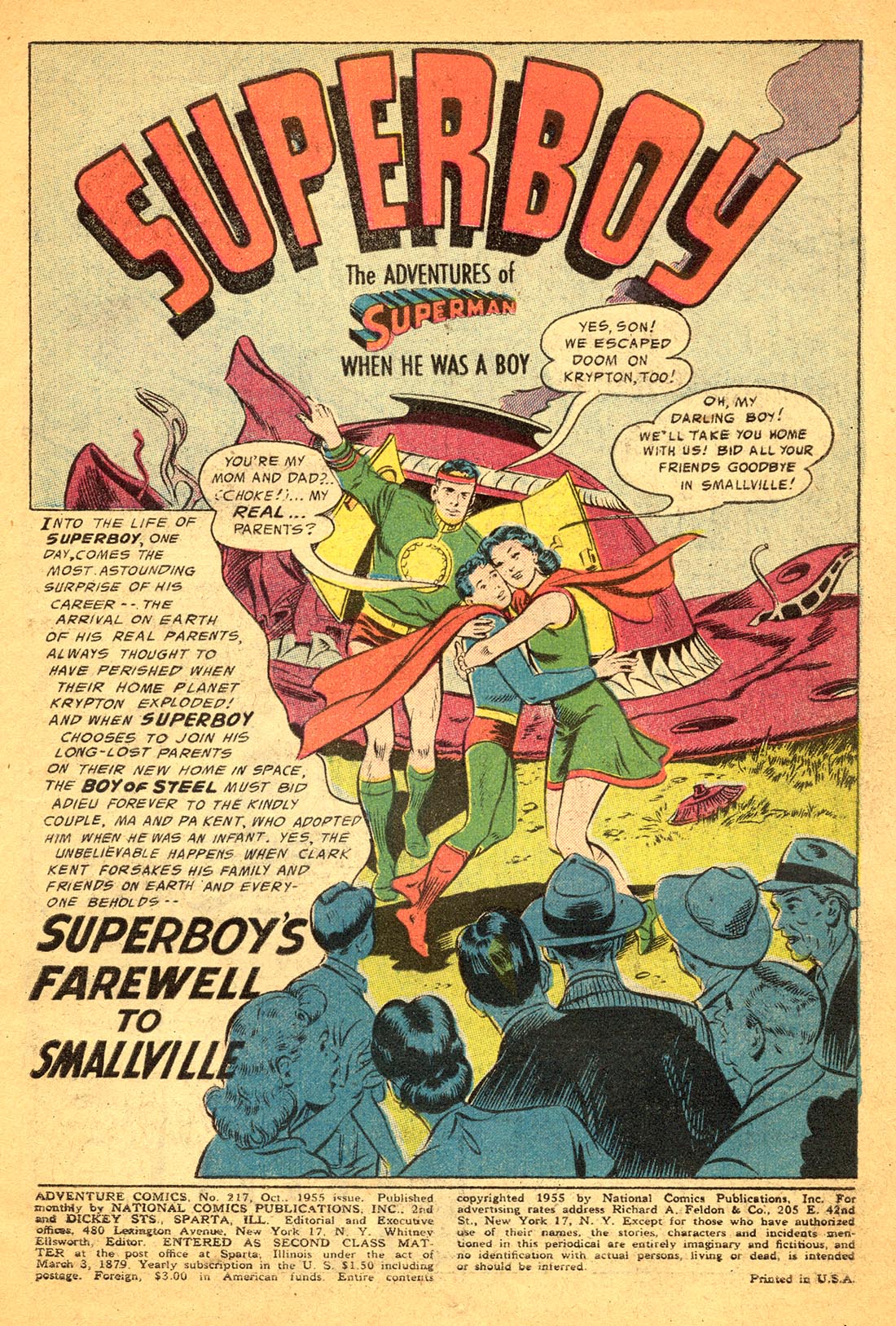 Read online Adventure Comics (1938) comic -  Issue #217 - 3