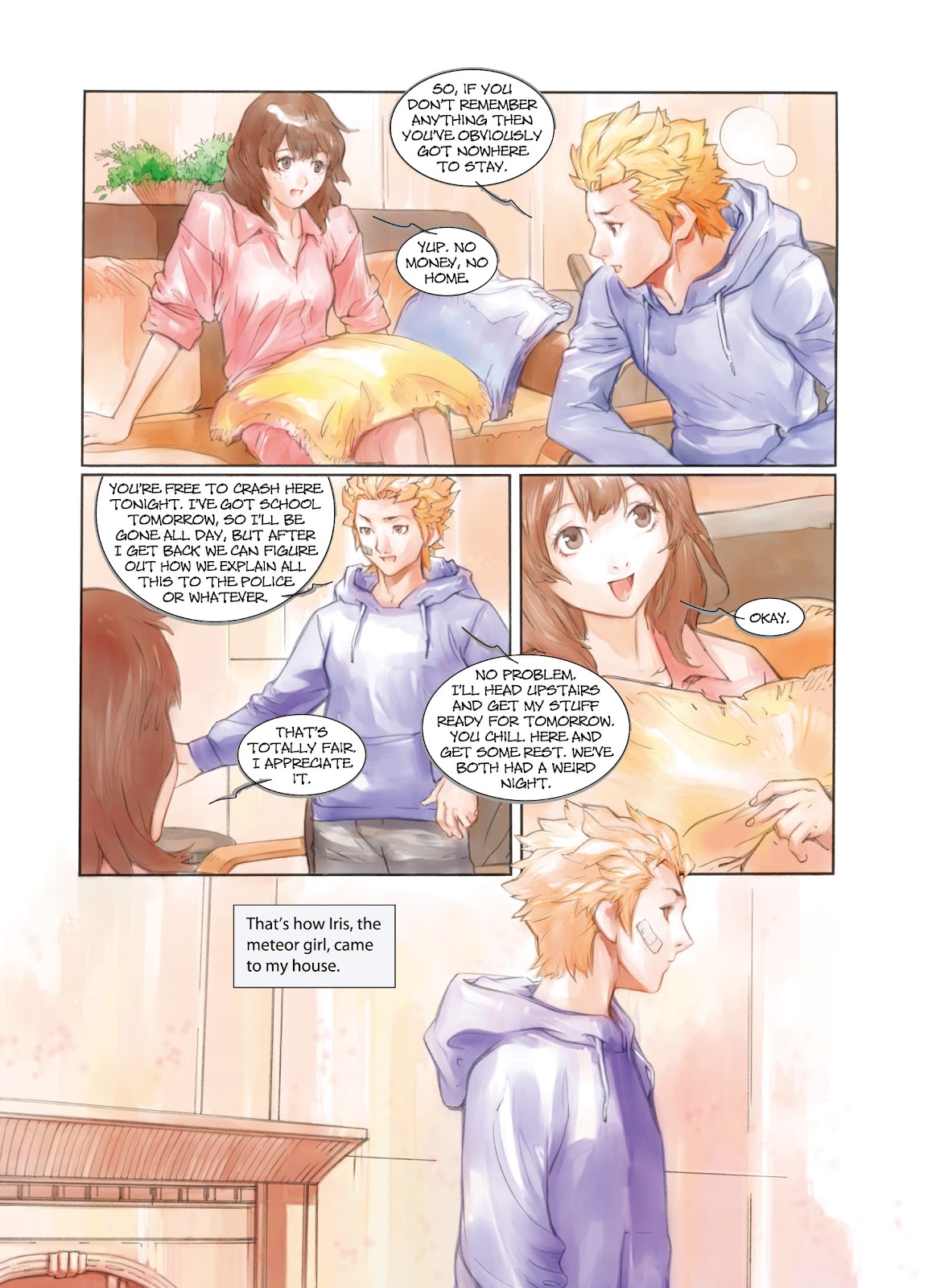 Read online Makeshift Miracle: The Girl From Nowhere comic -  Issue #3 - 16