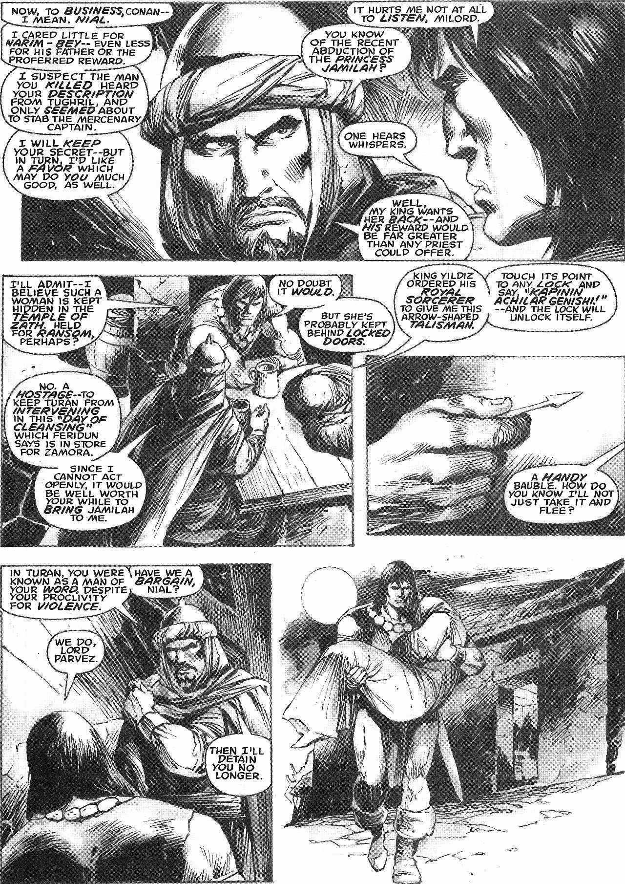 Read online The Savage Sword Of Conan comic -  Issue #208 - 41