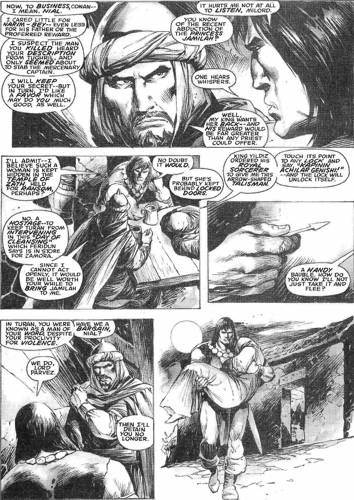 The Savage Sword Of Conan issue 208 - Page 41